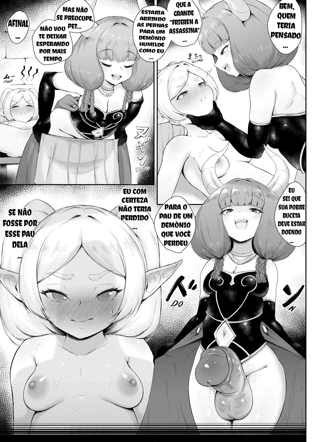 Sousou No Frieren Hentai: Duelo Mágico - Página 3