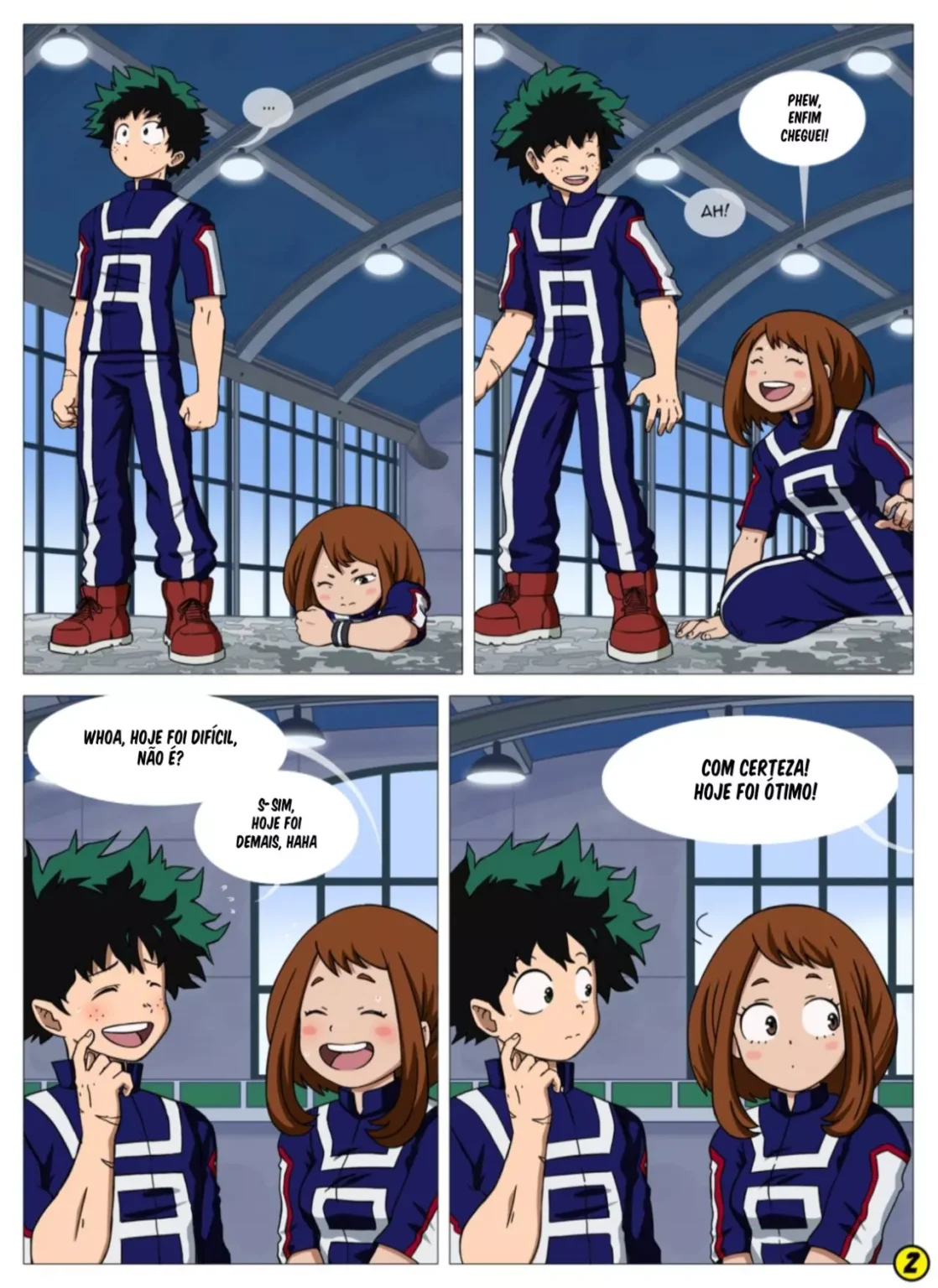 Boku No Hero Porno: Vejo Você No Hero Academia - Página 3