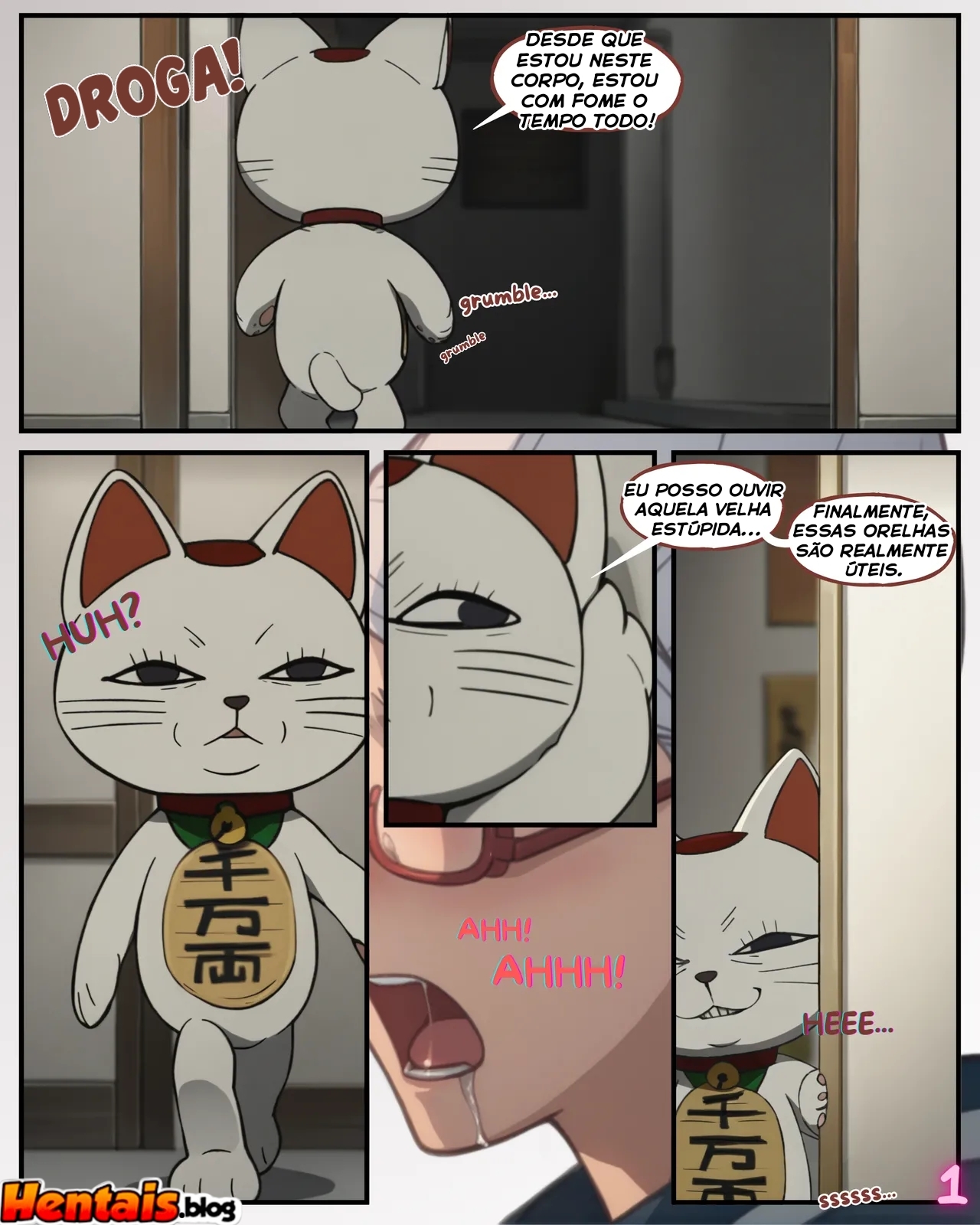 Dandadan Hentai: Pênis Recuperado - Página 3