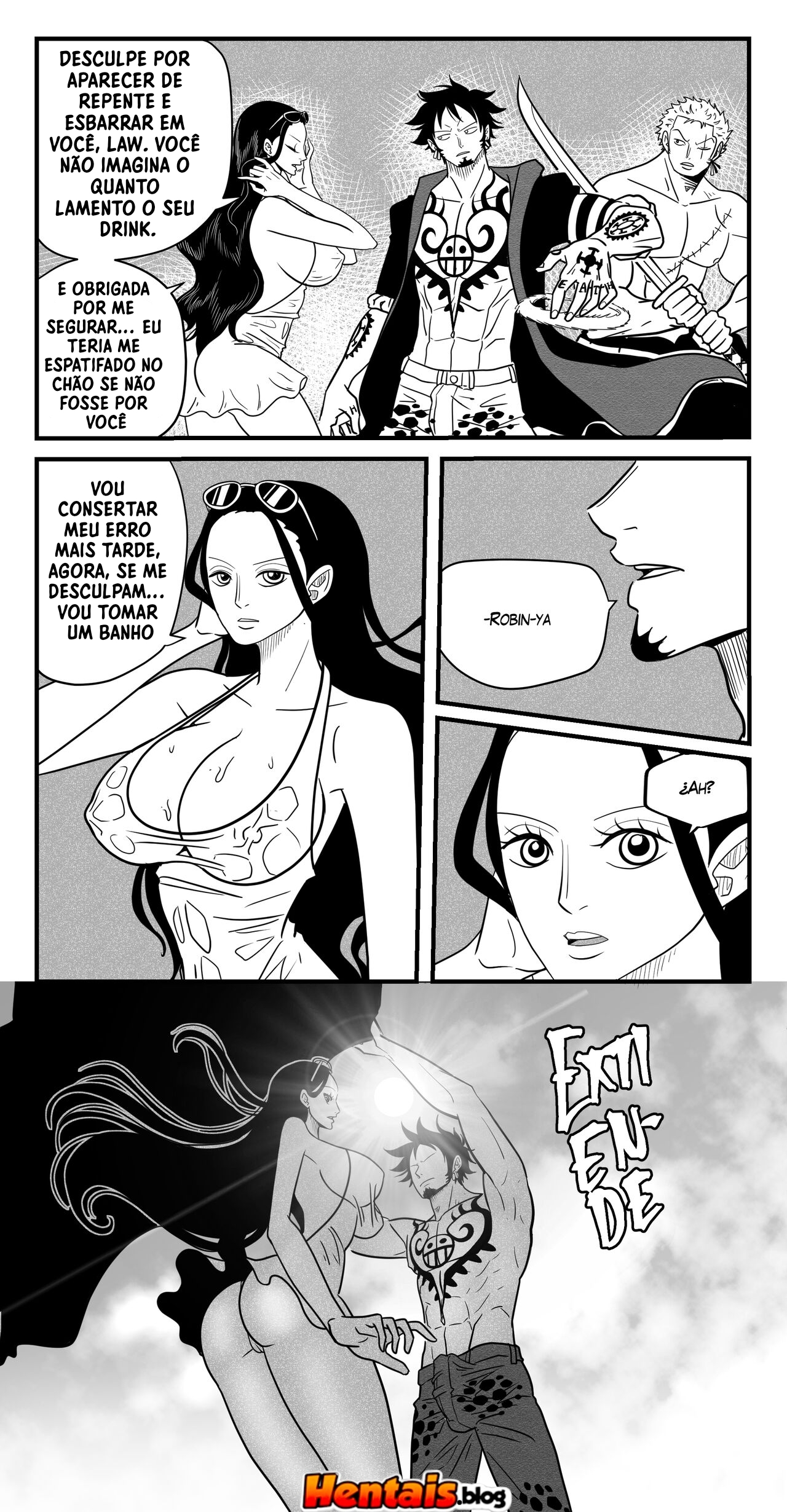 One Piece HQ Hentai: Flan Napolitan Cap.06 - Página 30
