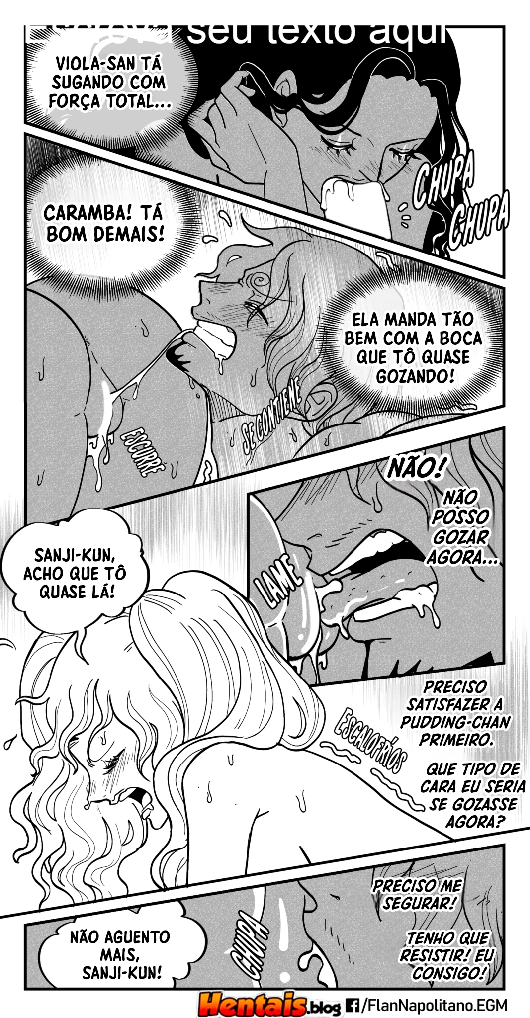 One Piece HQ Hentai: Flan Napolitan Cap.10 - Página 30