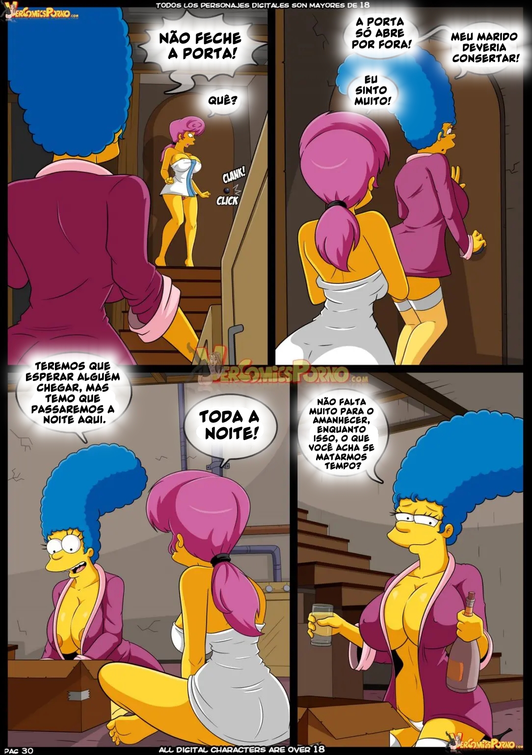 Os Simpsons Porno: Velhos Costumes VL.09 - Página 31