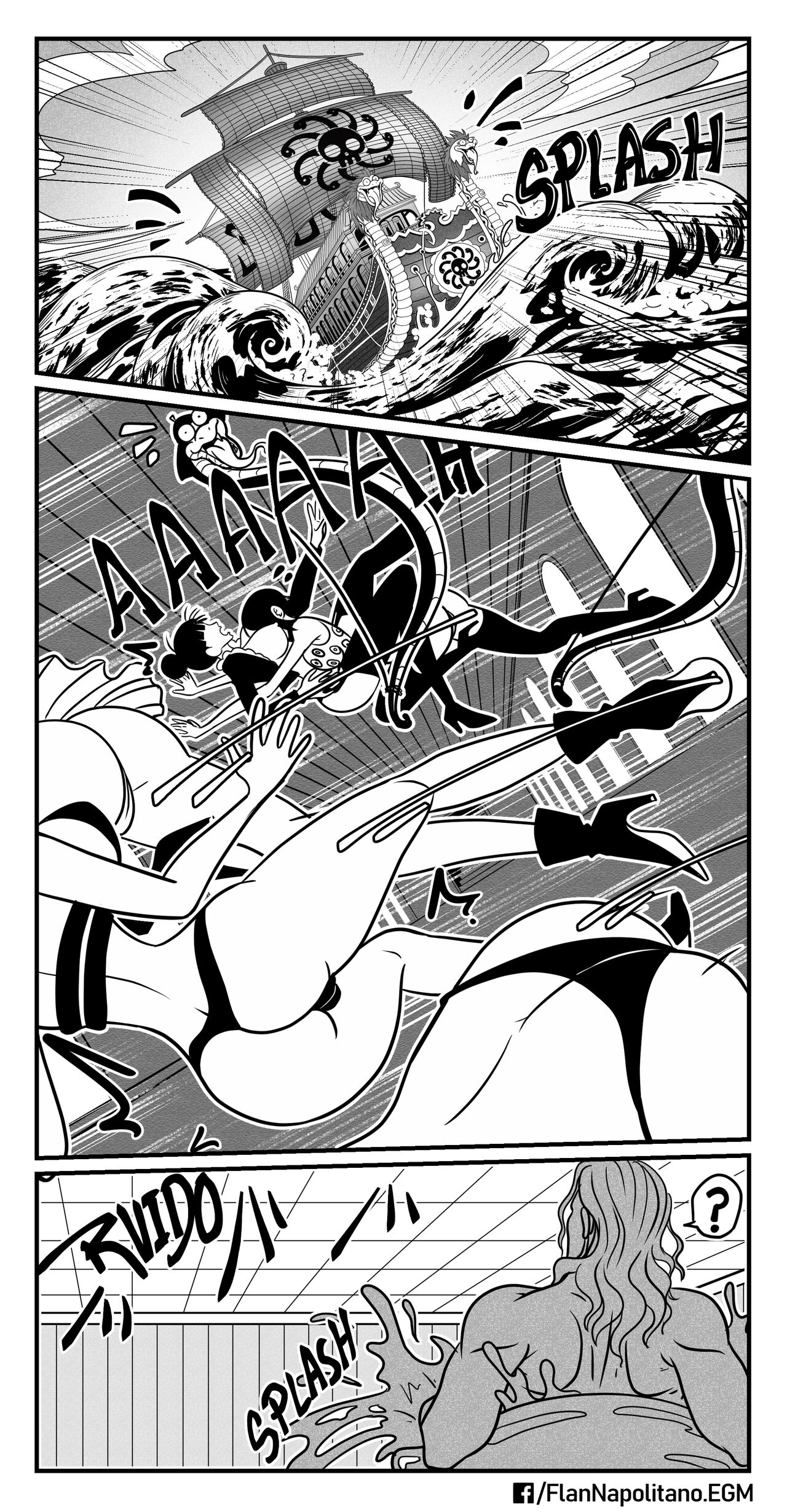 One Piece Porno: Especial Hancock x Luffy VL.02 - Página 31