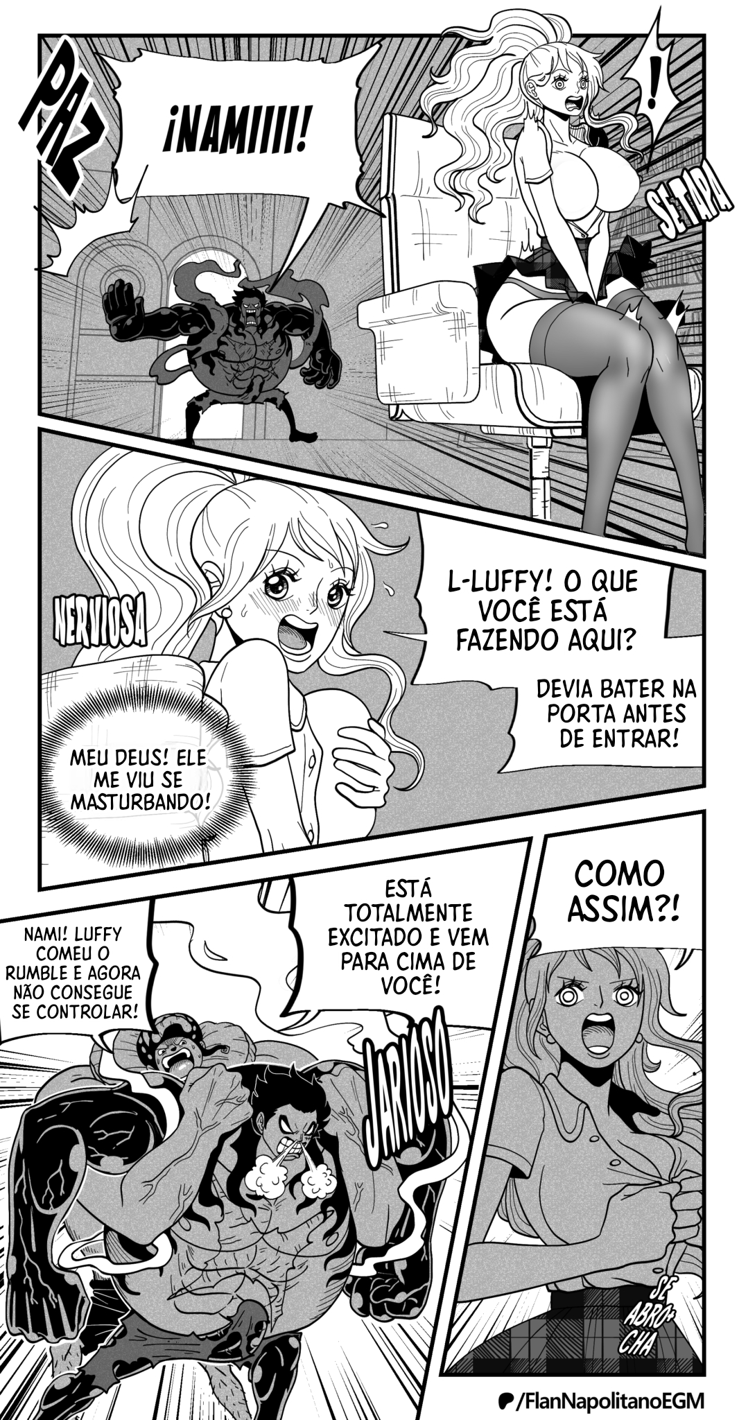 One Piece HQ Hentai: Flan Napolitan Cap.11 - Página 31