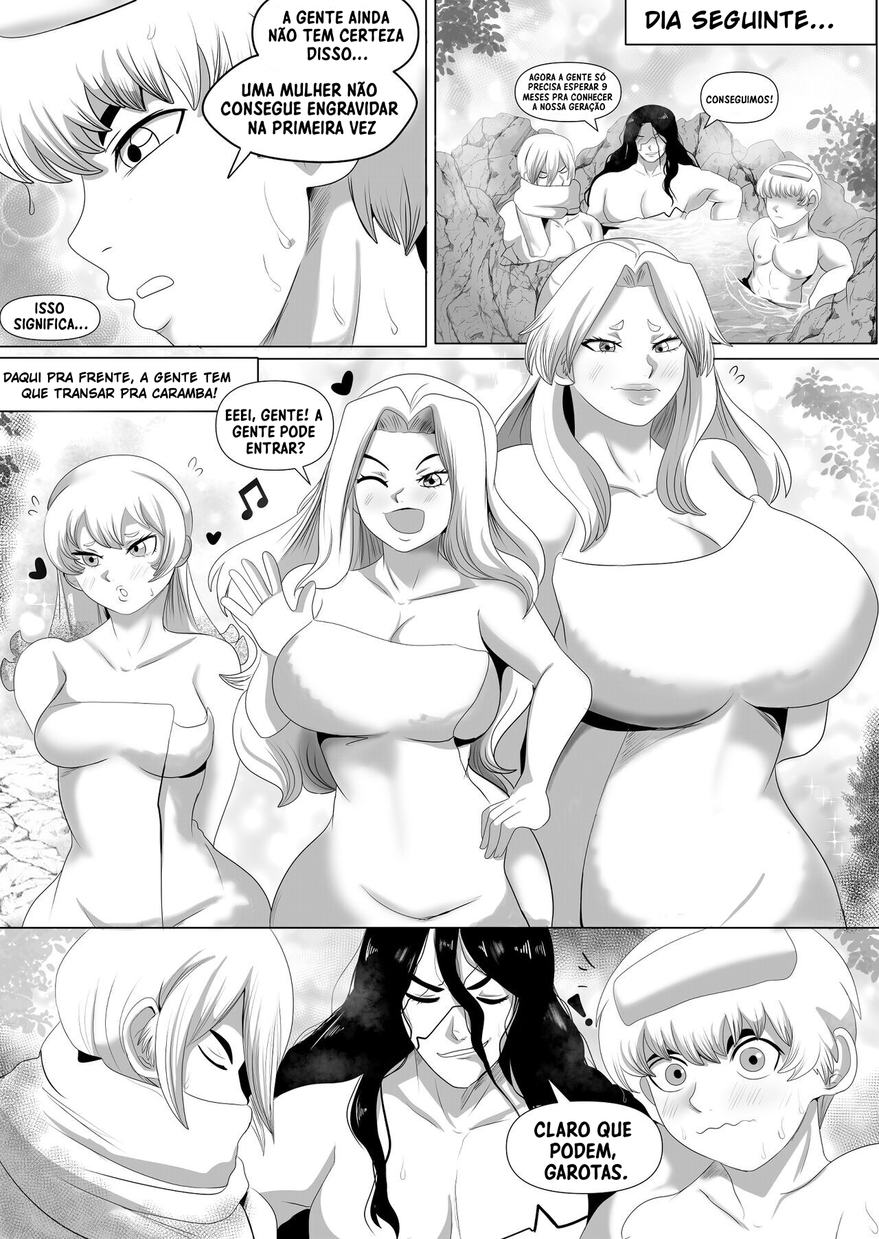 Dr. Stone HQ Hentai: A Historia Alternativa - Página 32