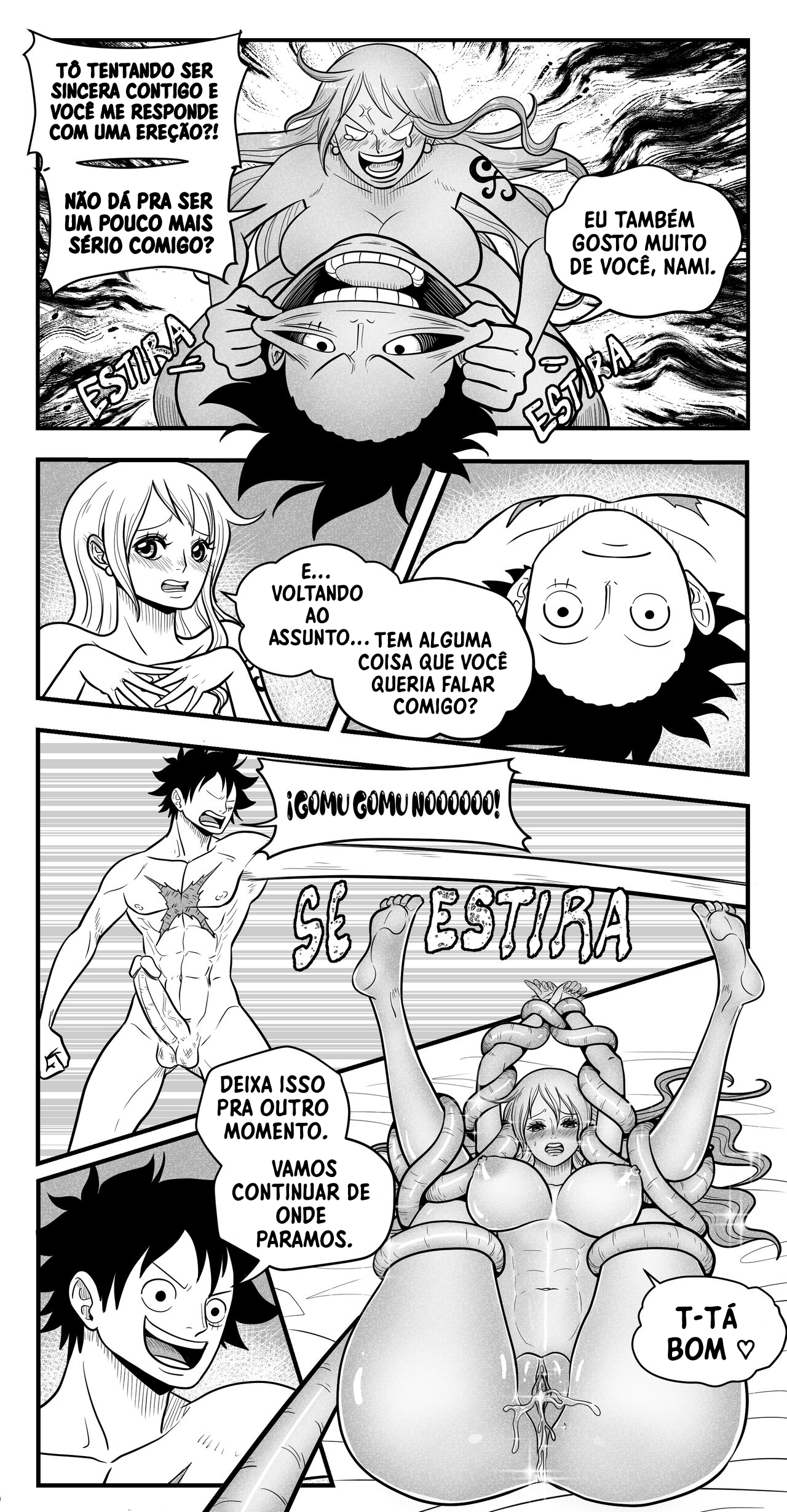 One Piece HQ Hentai: Flan Napolitan Cap.07 - Página 32