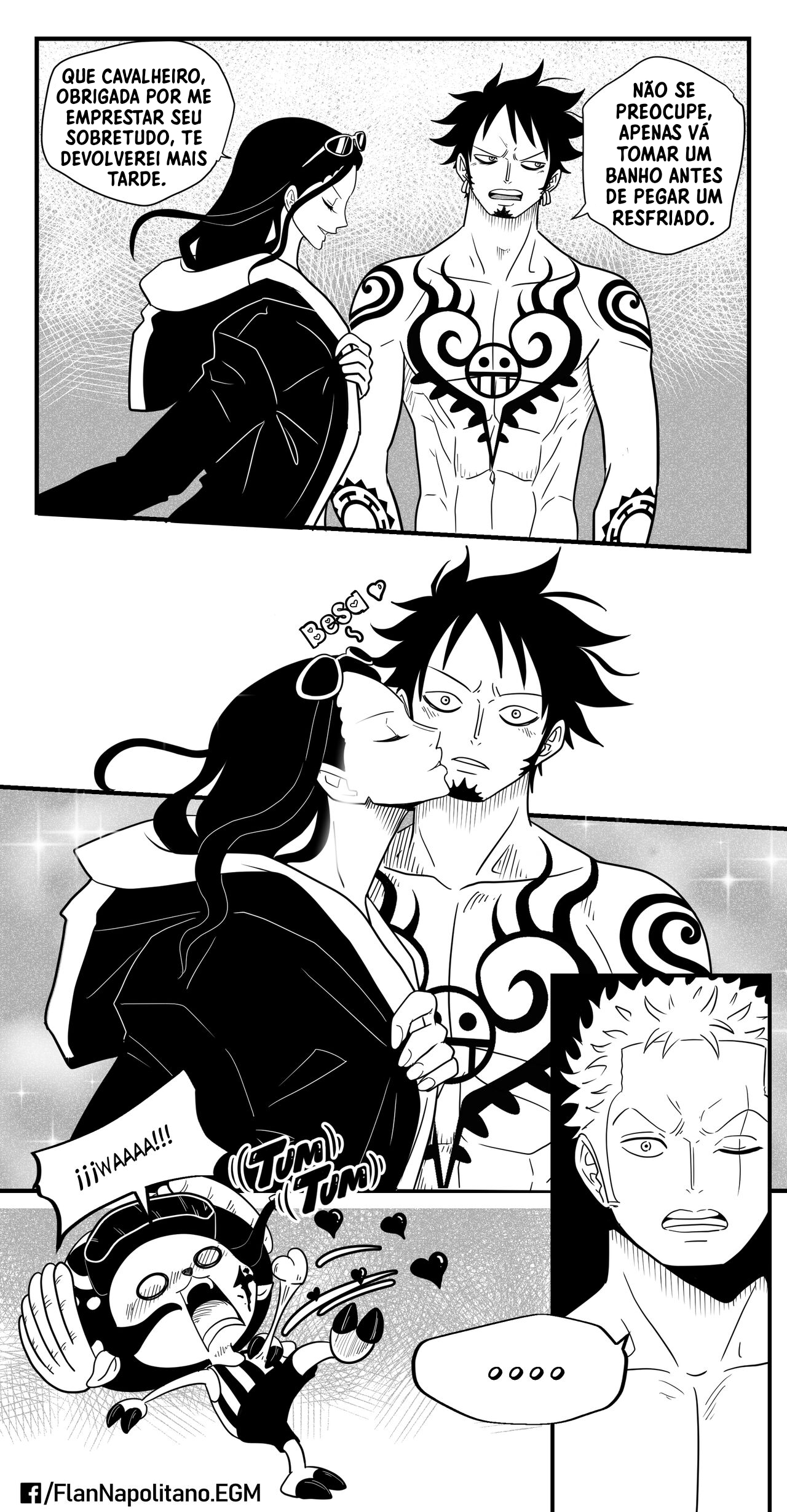 One Piece HQ Hentai: Flan Napolitan Cap.06 - Página 32