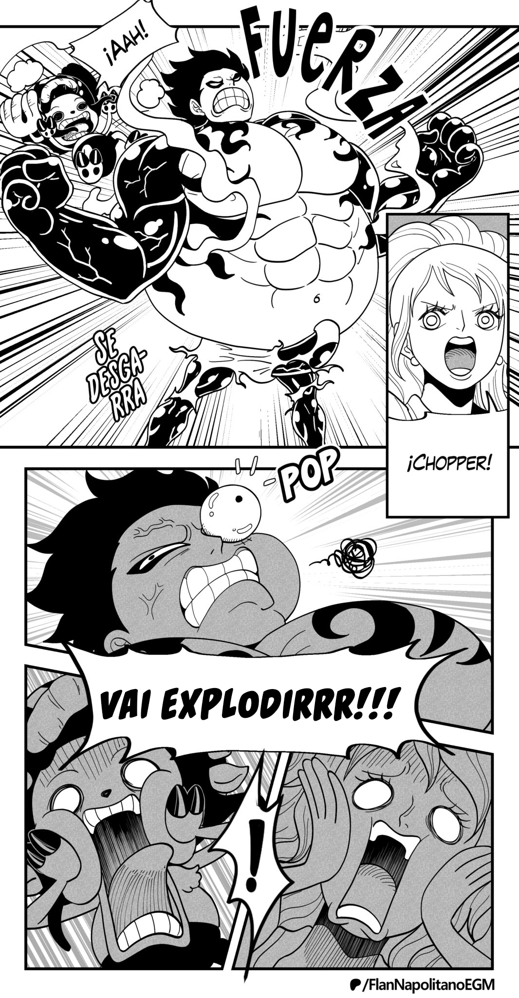 One Piece HQ Hentai: Flan Napolitan Cap.11 - Página 32