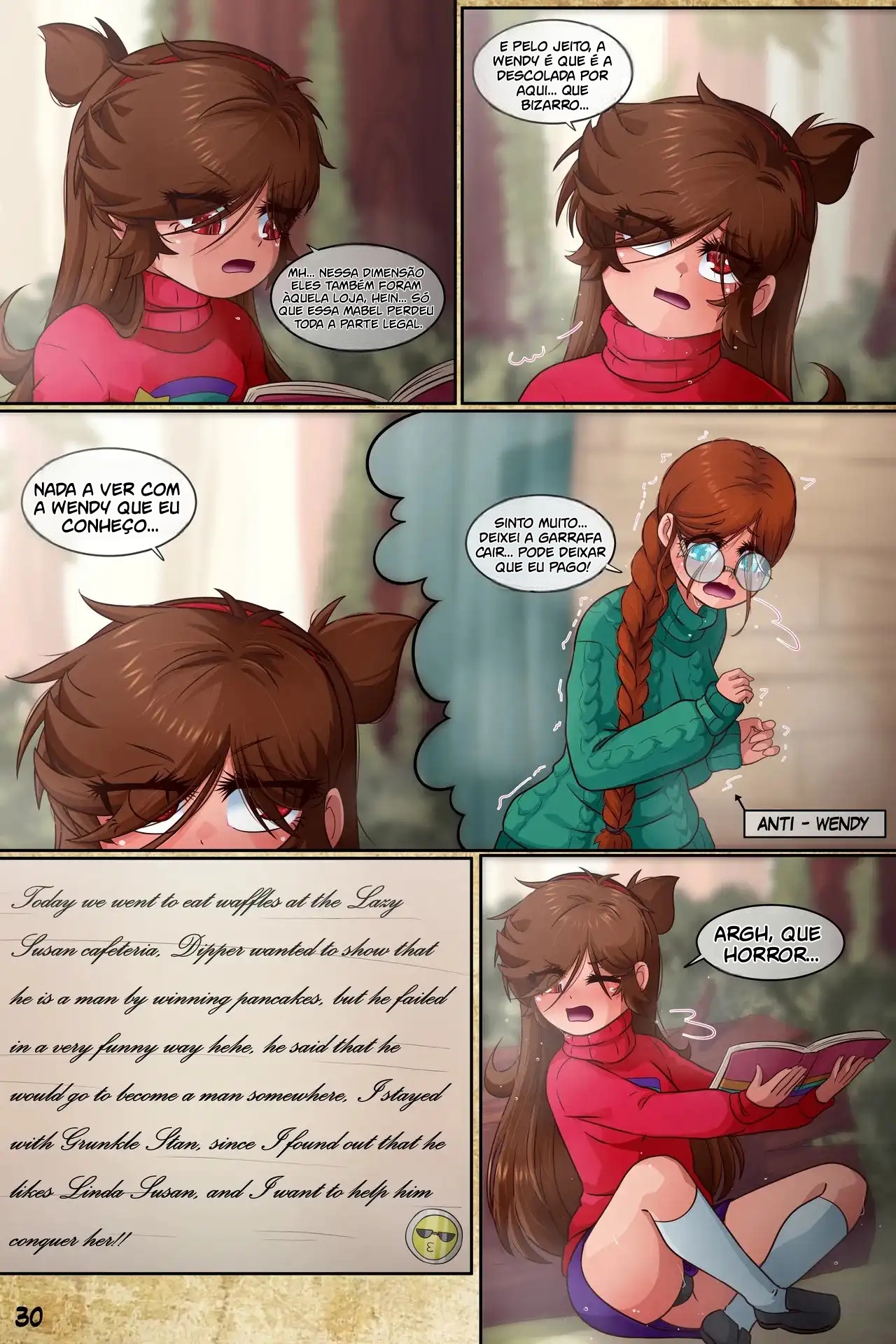 Gravity Falls Hentai: Gravity Fake Cap.03 - Página 32