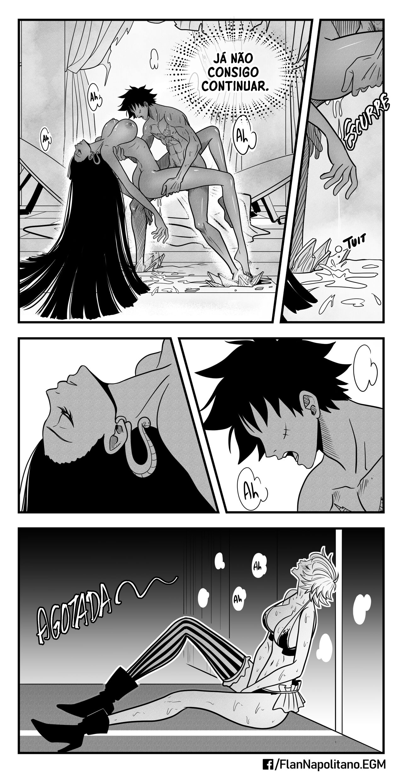 One Piece Porno: Especial Hancock x Luffy VL.02 - Página 33