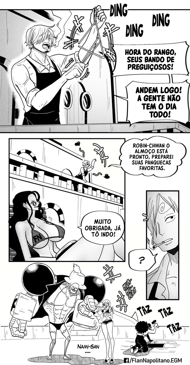 One Piece HQ Hentai: Flan Napolitan Cap.09 - Página 33