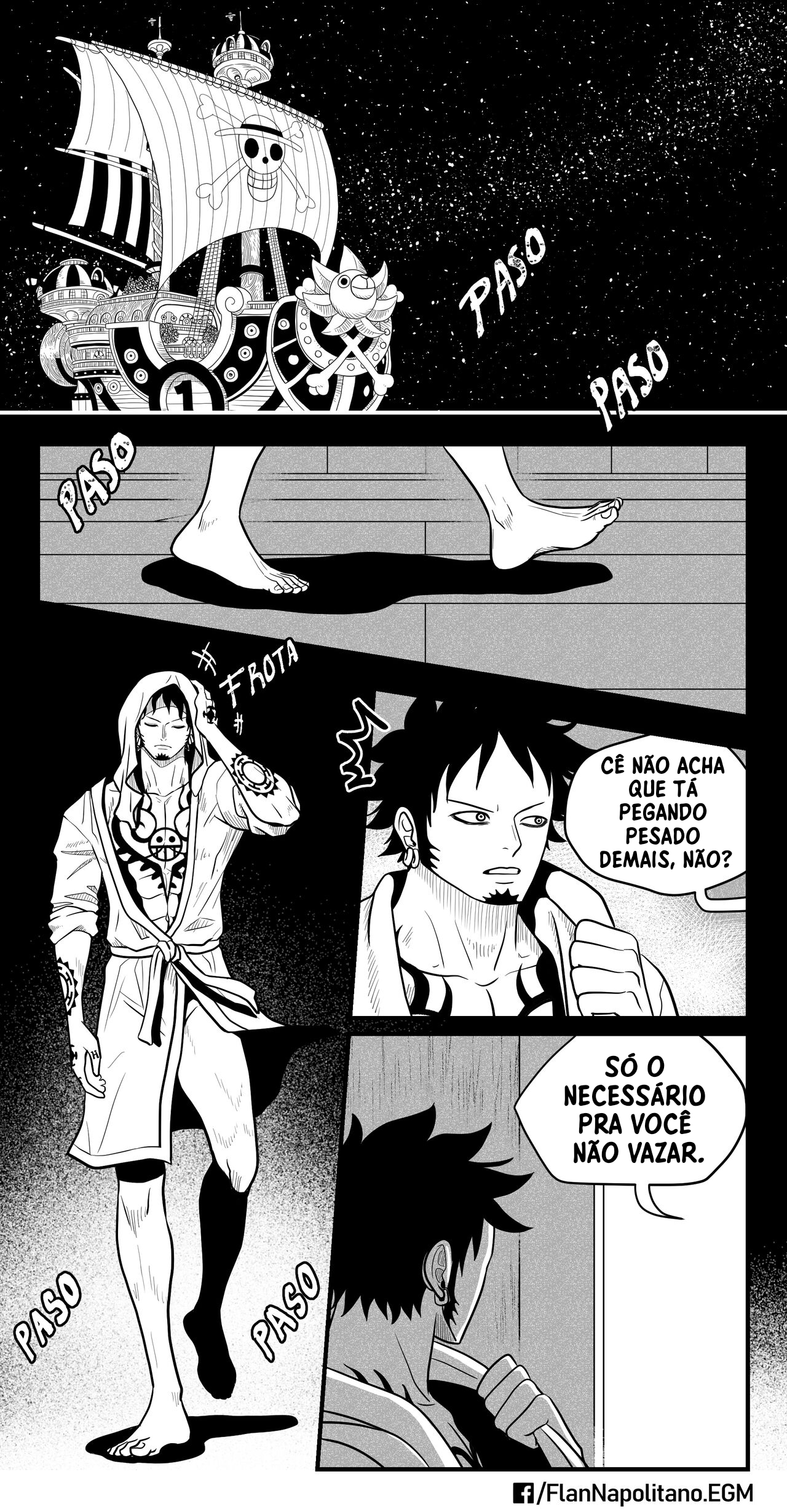 One Piece HQ Hentai: Flan Napolitan Cap.07 - Página 34
