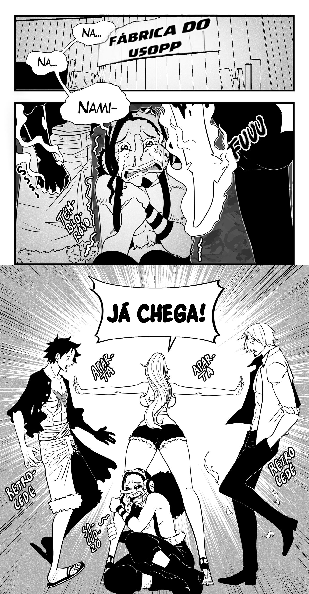 One Piece HQ Hentai: Flan Napolitan Cap.06 - Página 34