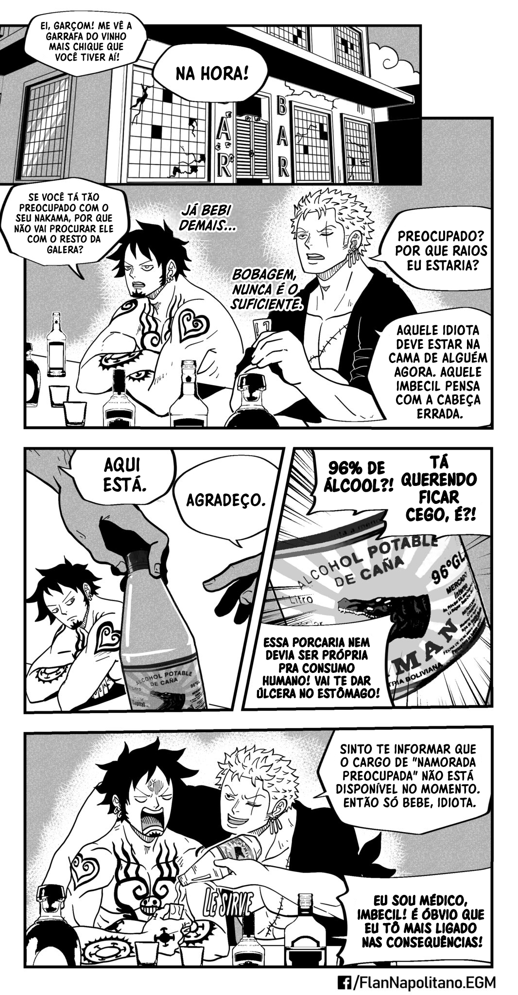 One Piece HQ Hentai: Flan Napolitan Cap.10 - Página 34