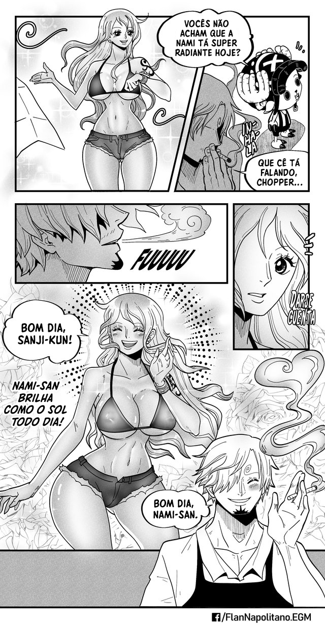One Piece HQ Hentai: Flan Napolitan Cap.09 - Página 34