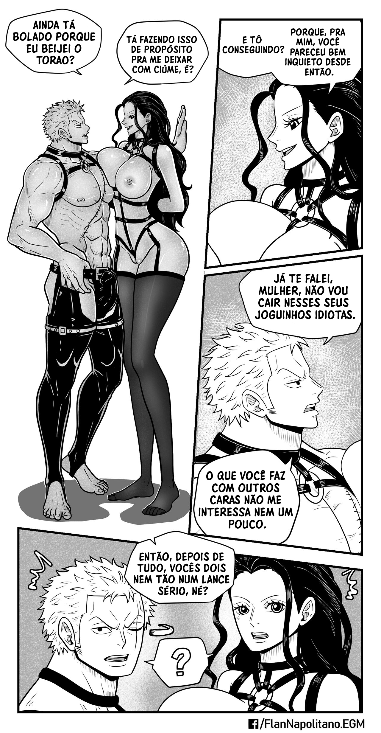 One Piece HQ Hentai: Flan Napolitan Cap.07 - Página 35