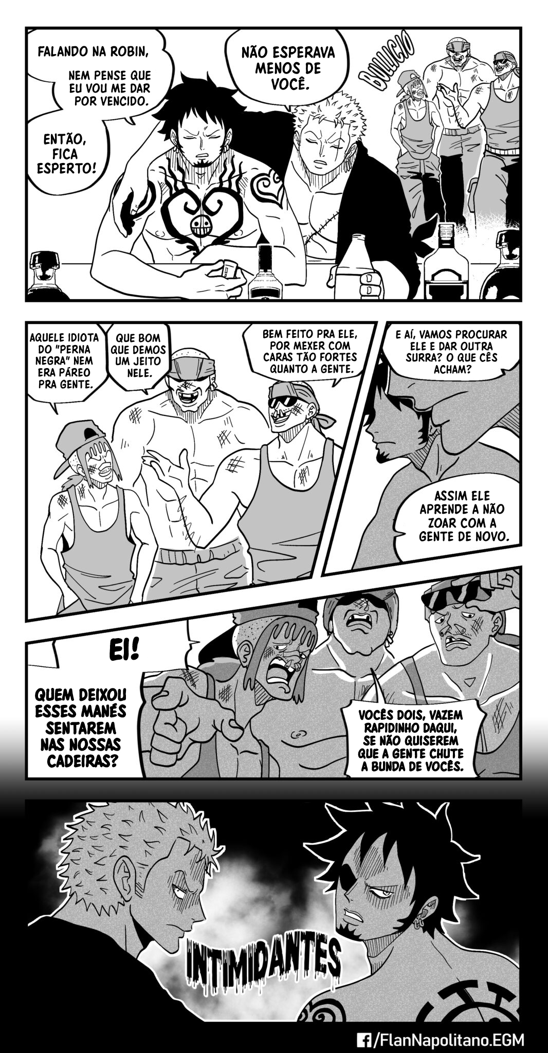 One Piece HQ Hentai: Flan Napolitan Cap.10 - Página 35