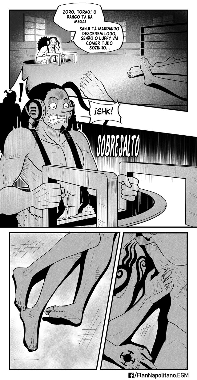 One Piece HQ Hentai: Flan Napolitan Cap.09 - Página 35