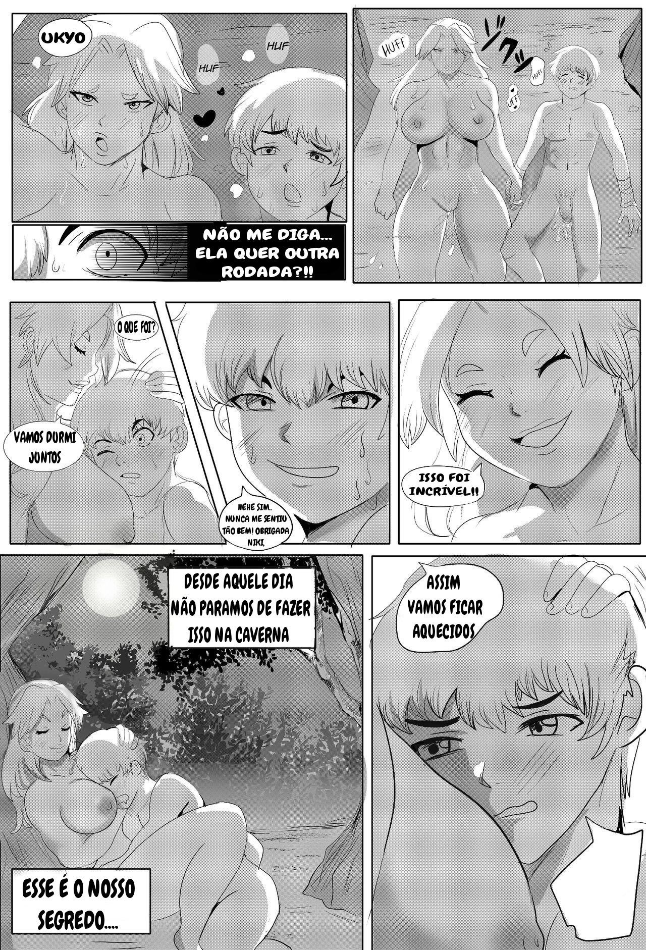 Dr. Stone Porno: Caverna Secreta - Página 36