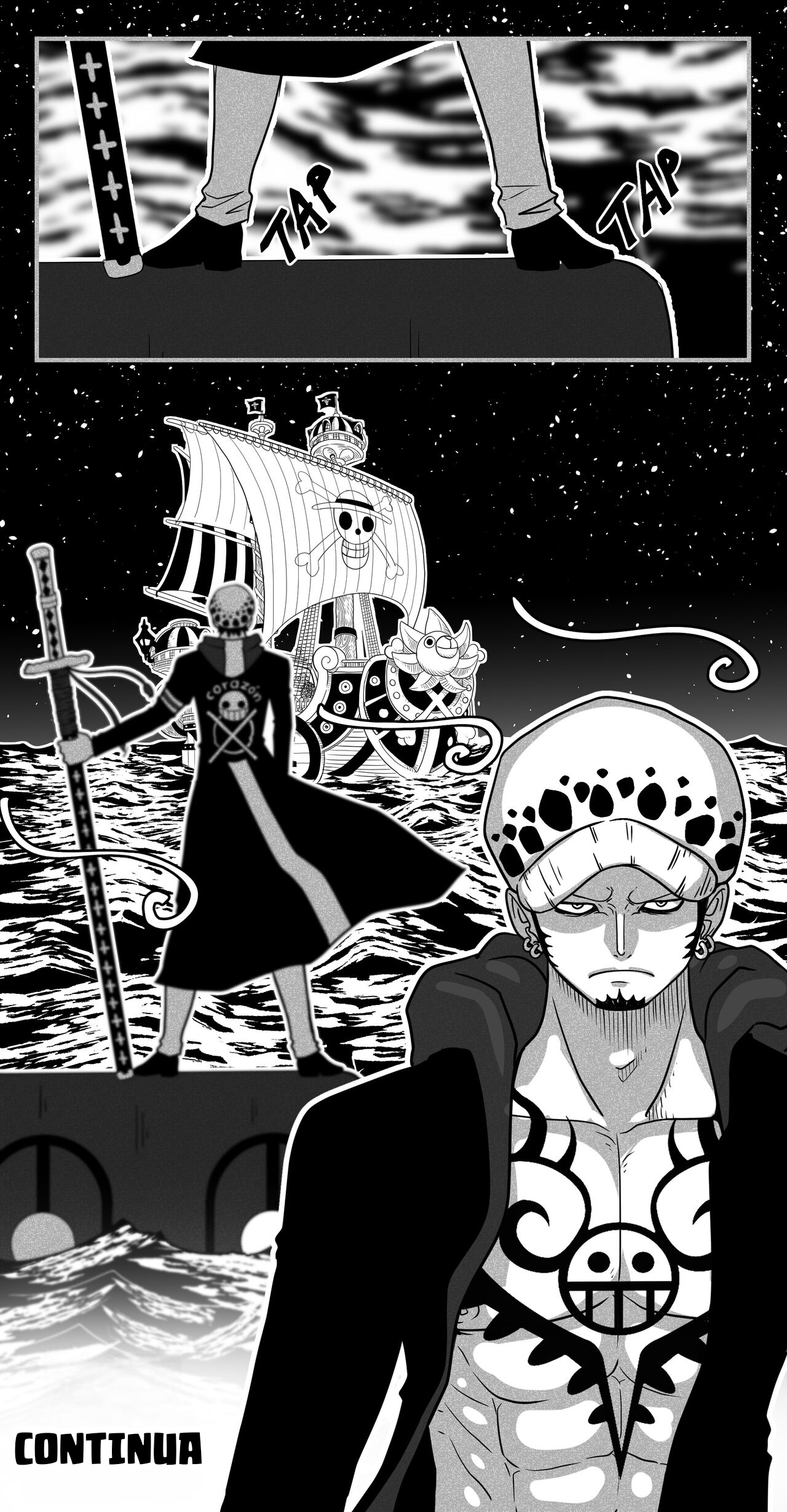 One Piece HQ Hentai: Flan Napolitan Cap.05 - Página 36
