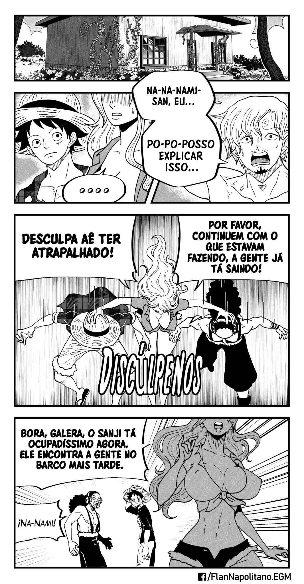 One Piece HQ Hentai: Flan Napolitan Cap.10 - Página 36