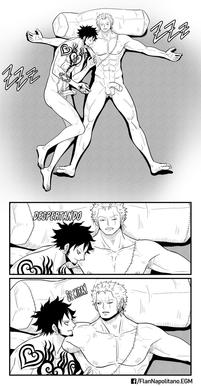 One Piece HQ Hentai: Flan Napolitan Cap.09 - Página 36