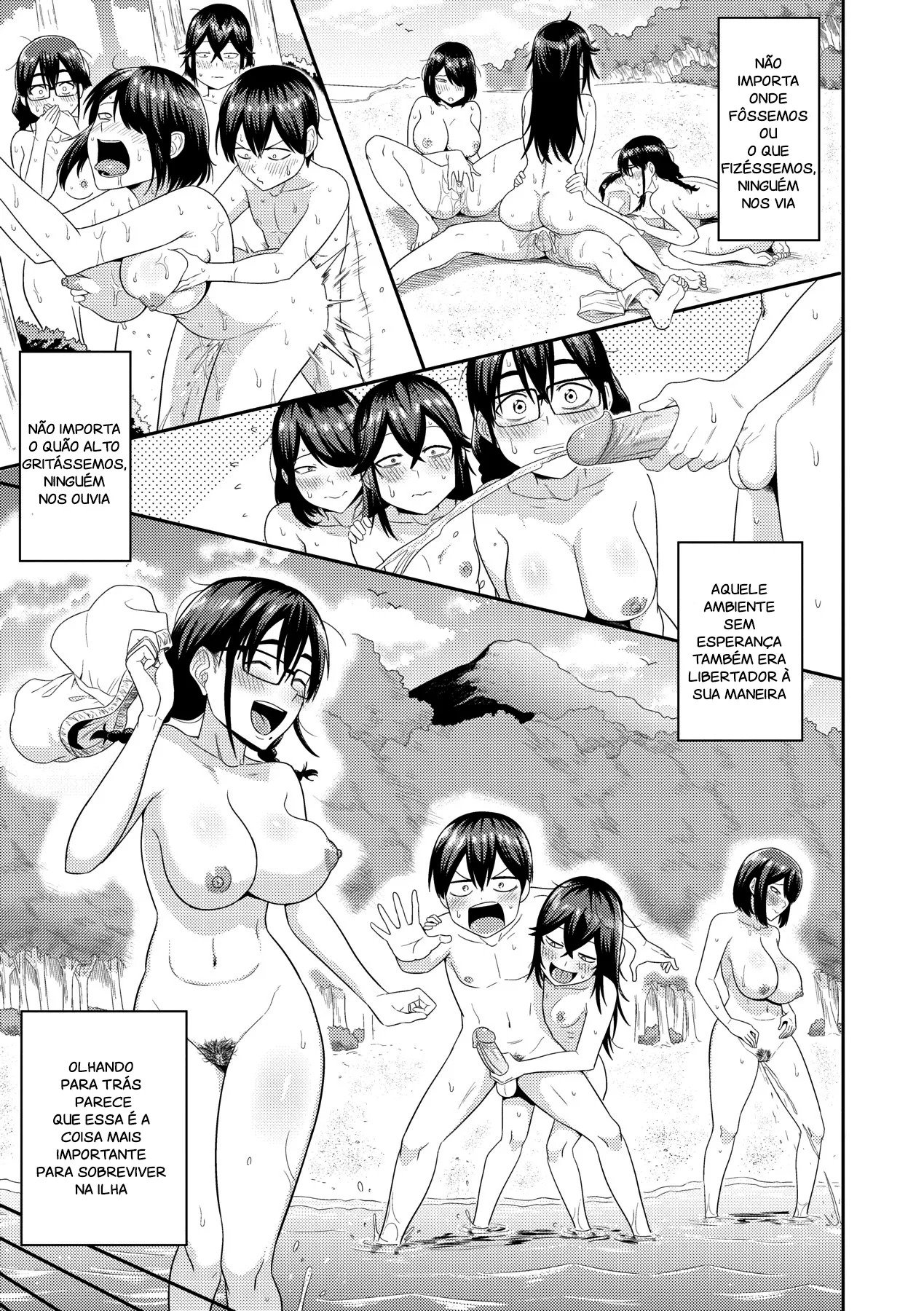 Vida de Harem Em Uma Ilha Cheia De Mulheres - Página 36