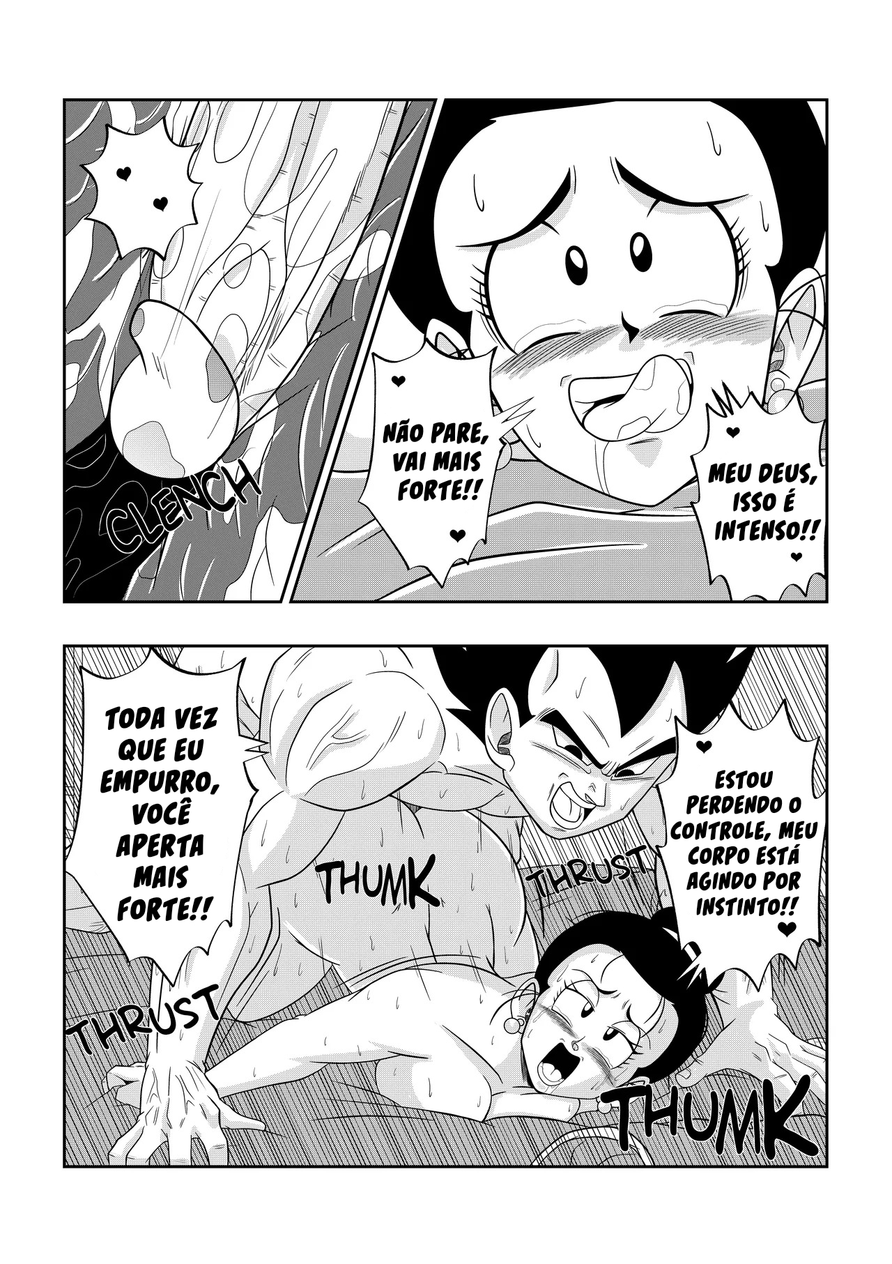 Dragon Ball Z Porno: Uma Visita Inesperada - Página 36