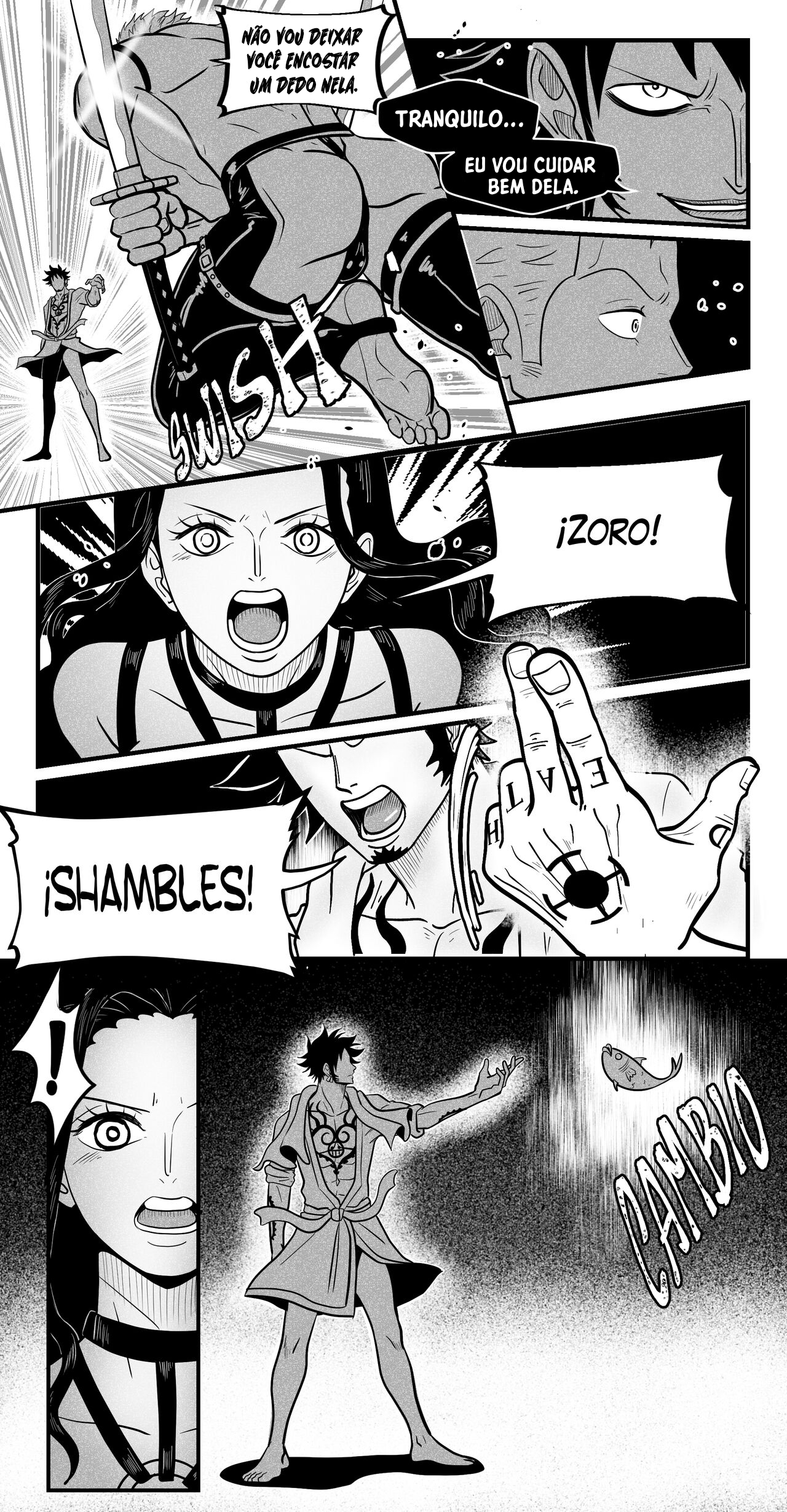 One Piece HQ Hentai: Flan Napolitan Cap.07 - Página 37
