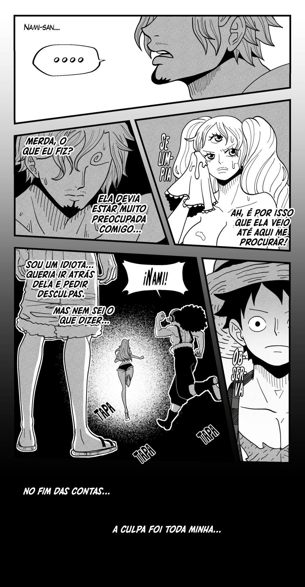 One Piece HQ Hentai: Flan Napolitan Cap.10 - Página 37