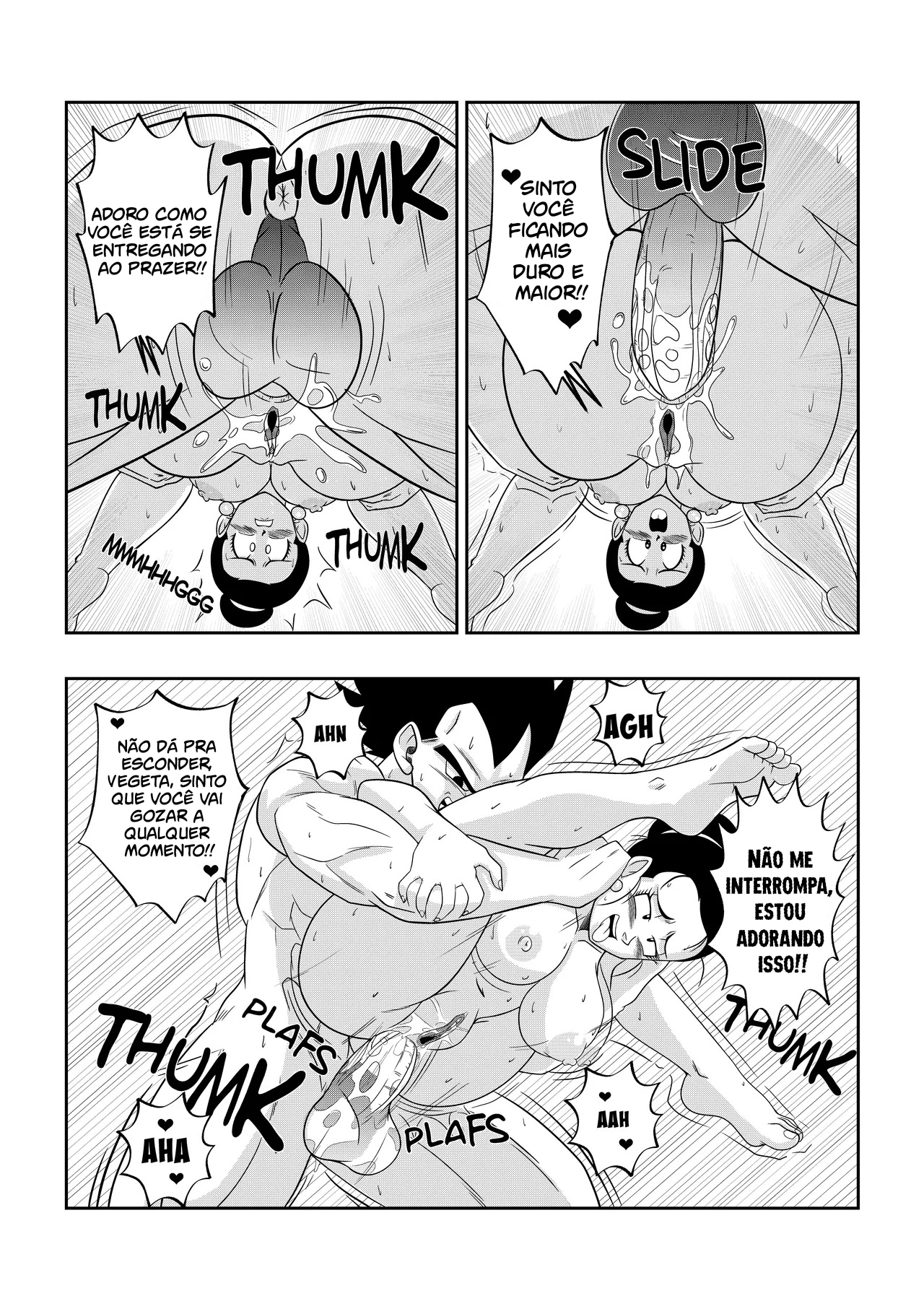 Dragon Ball Z Porno: Uma Visita Inesperada - Página 37