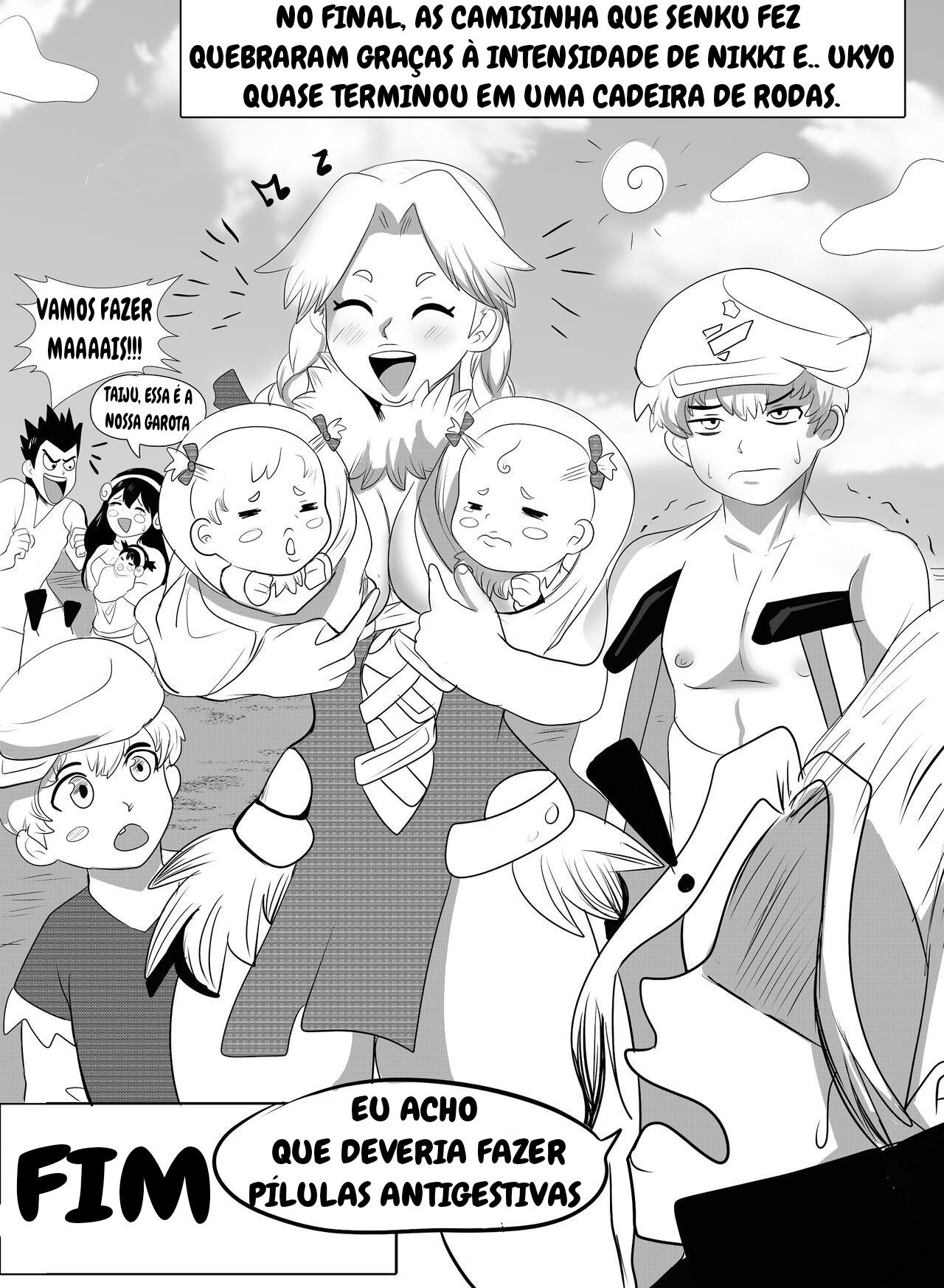Dr. Stone Porno: Caverna Secreta - Página 39