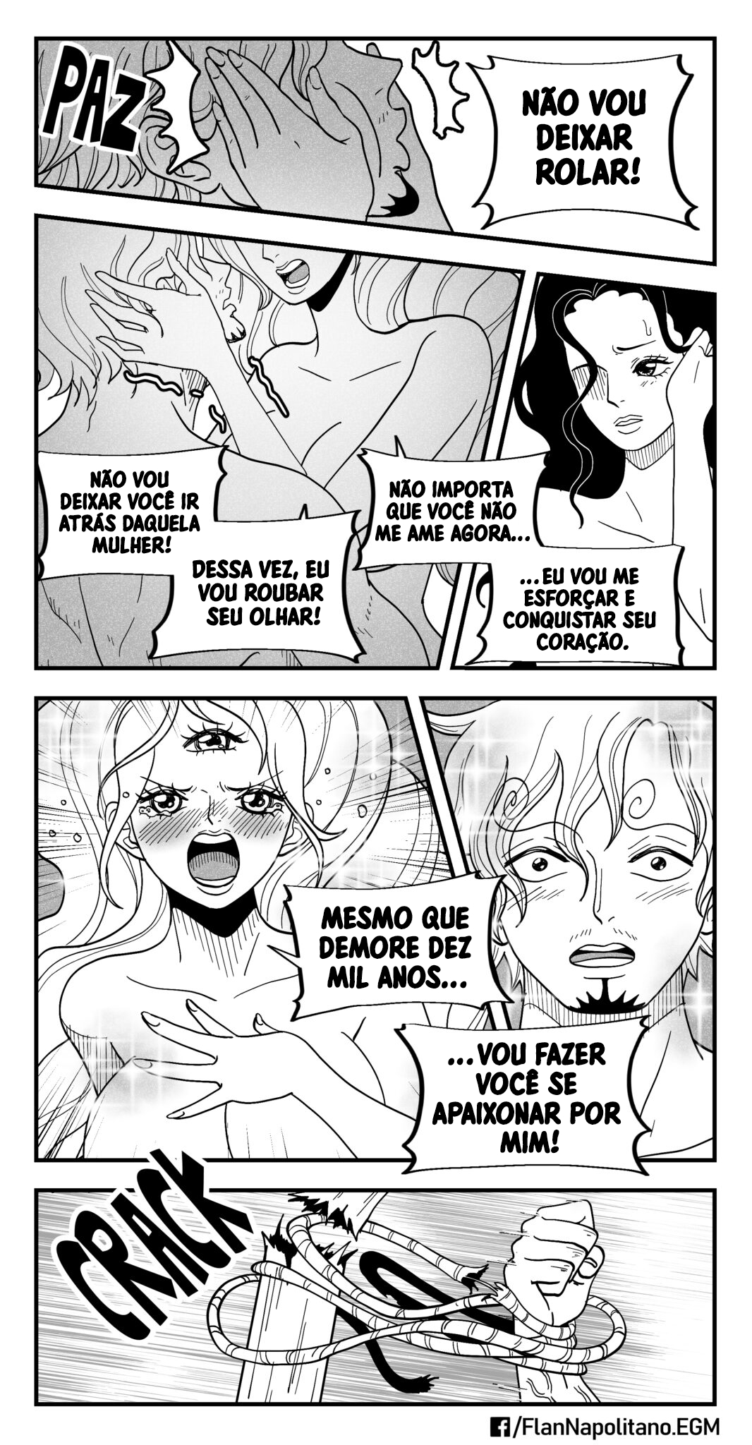 One Piece HQ Hentai: Flan Napolitan Cap.10 - Página 39