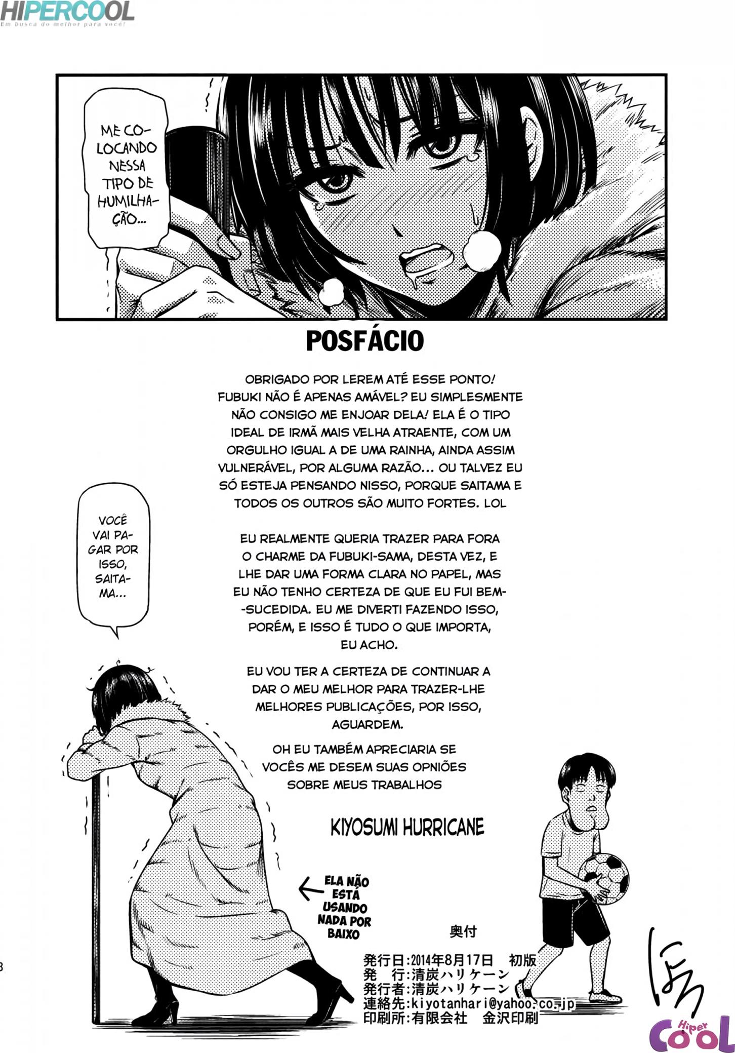 One Punch Man Hentai: ONE-HURRICANE Cap.1 - Página 39