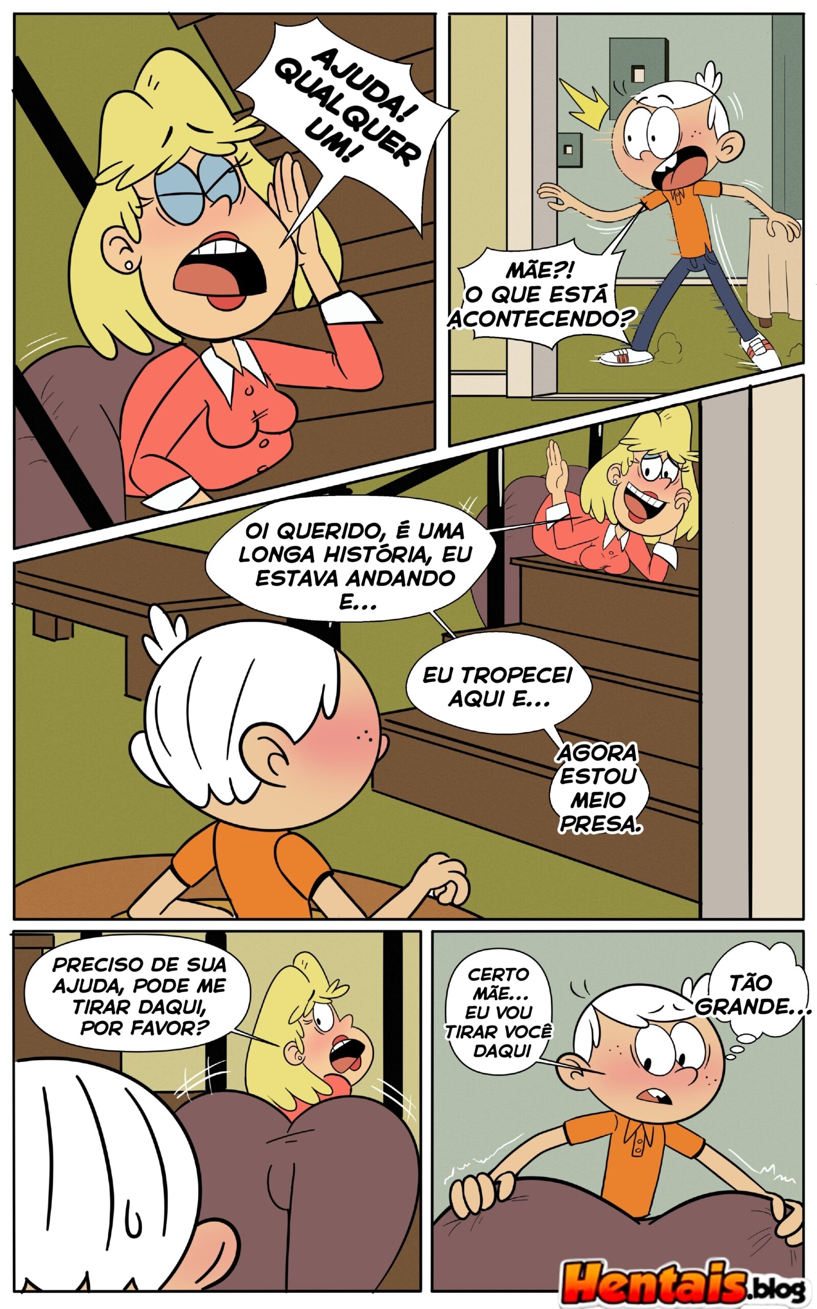 The Loud House Erótico: Rita Em Uma Enrascada - Página 4