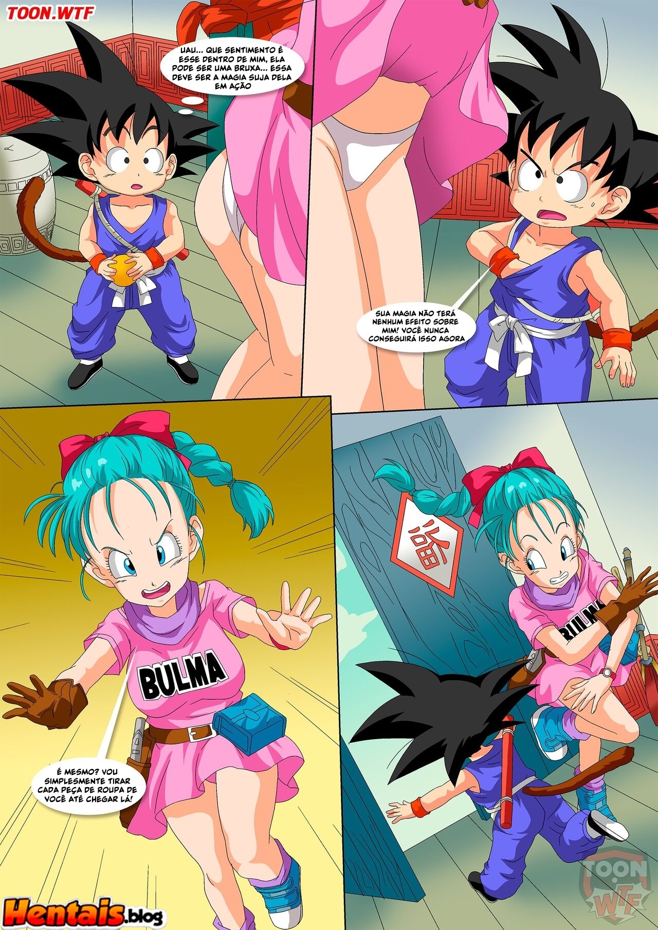 Dragon Ball Hentai: Tire as Mãos das Esferas do Dragão - Página 4