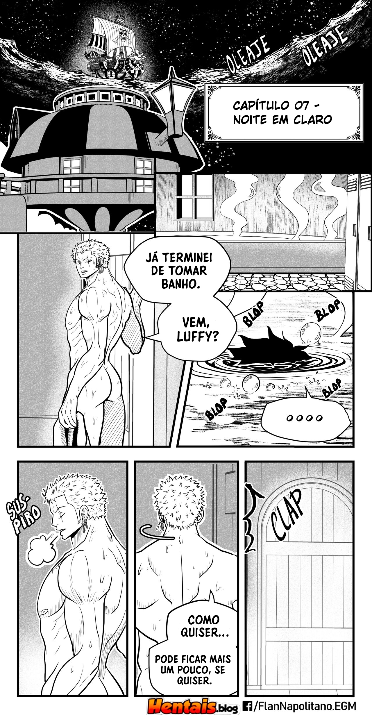One Piece HQ Hentai: Flan Napolitan Cap.07 - Página 4