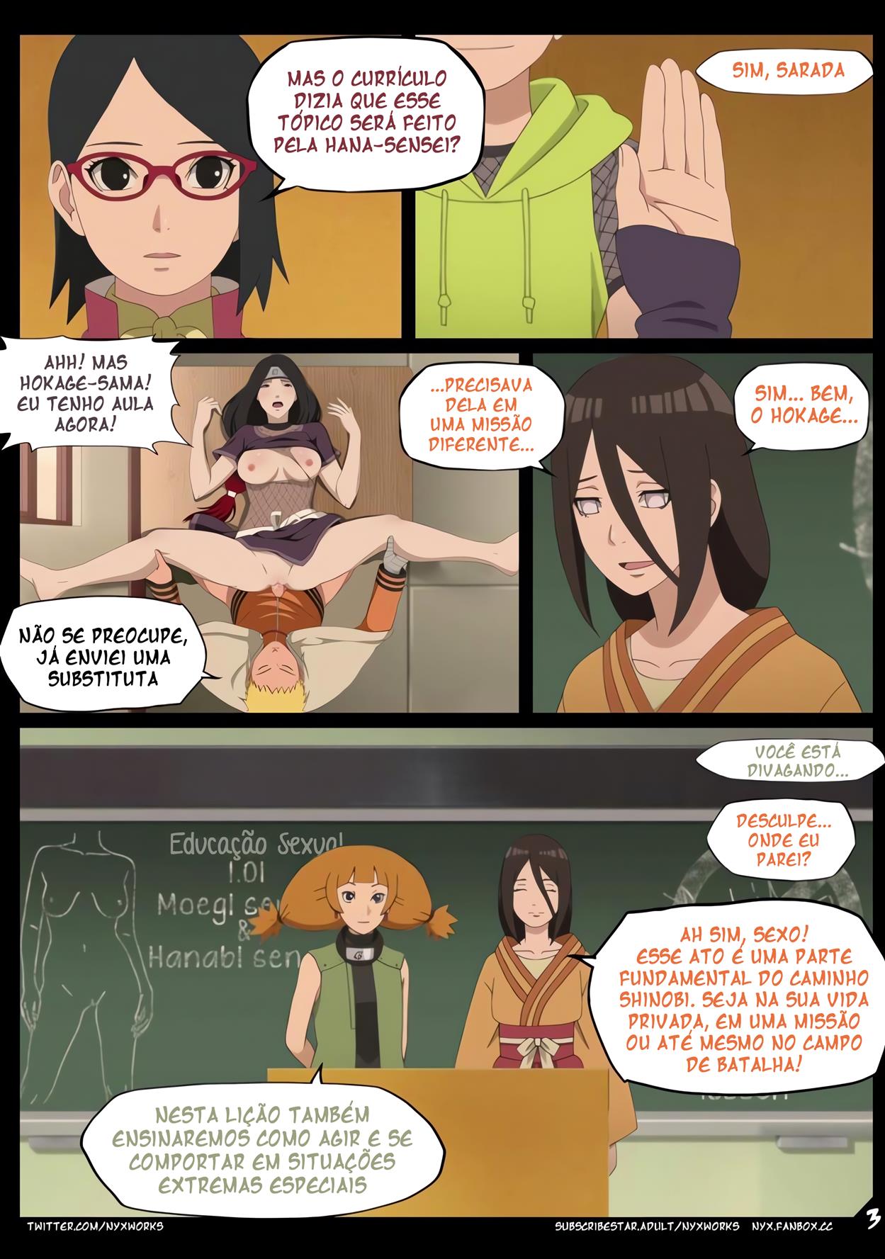 Educação sexual das kunoichis - Página 4