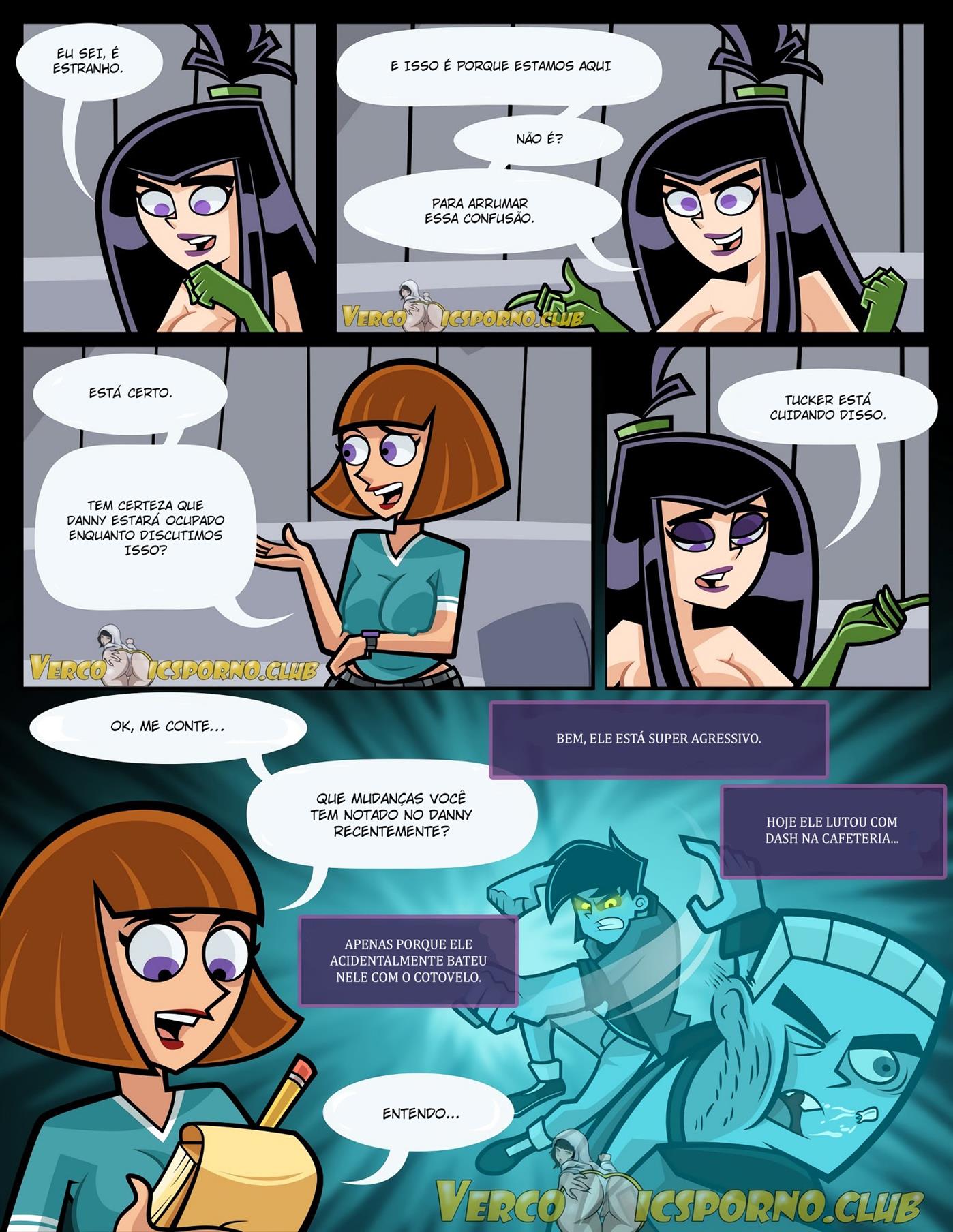 Danny Phantom Porno: Puberdade Fantasma Cap.01 - Página 4