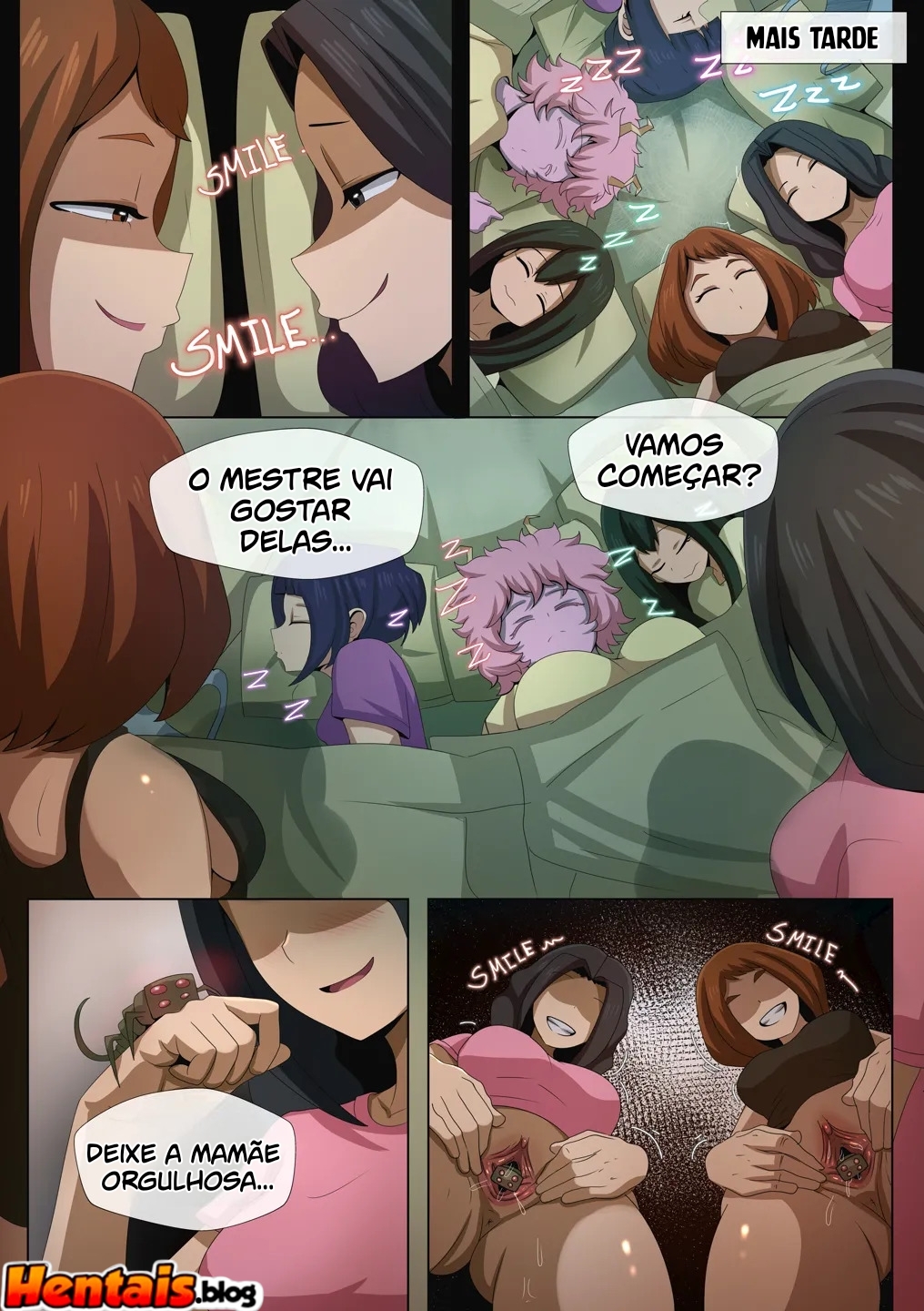 Boku No Hero Hentai: Corrupção de Heroína VL.3 - Página 4