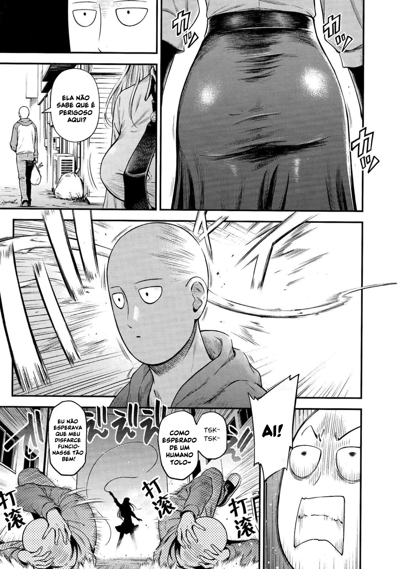One Punch Man Hentai: Um Furacão - Página 4