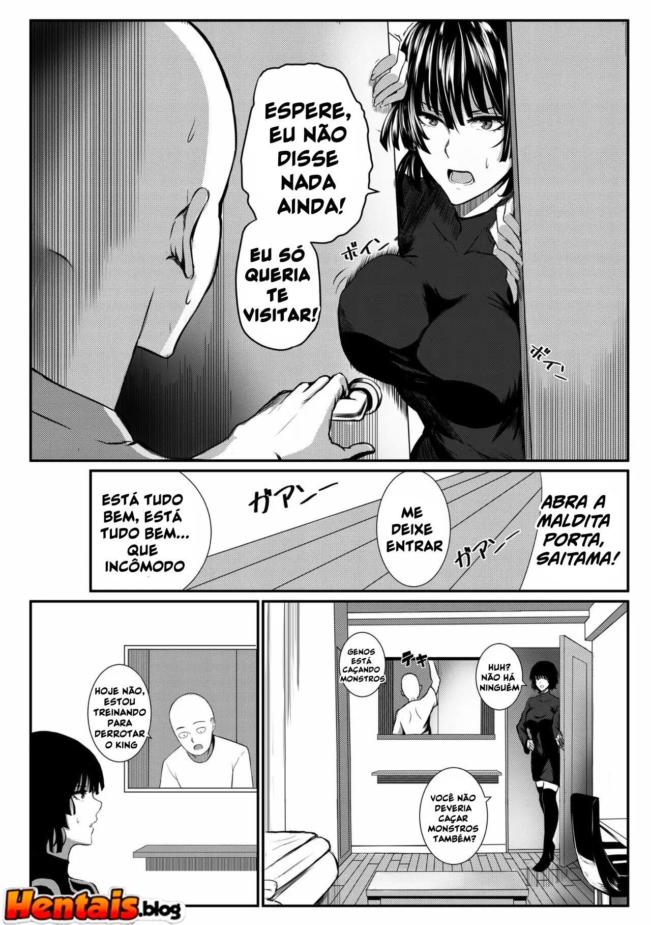 One Punch Man Hentai: ONE THRUST-MAN - Página 4