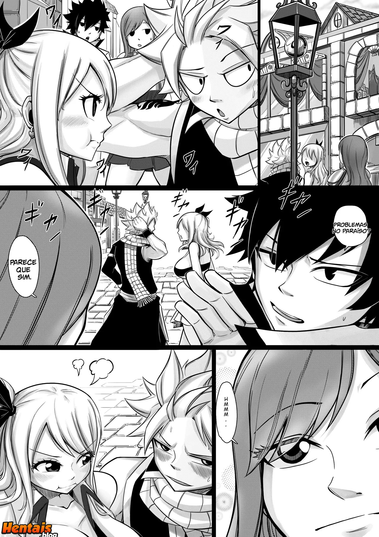 Fairy Tail Hentai: Calor de fada Cap.02 - Página 4