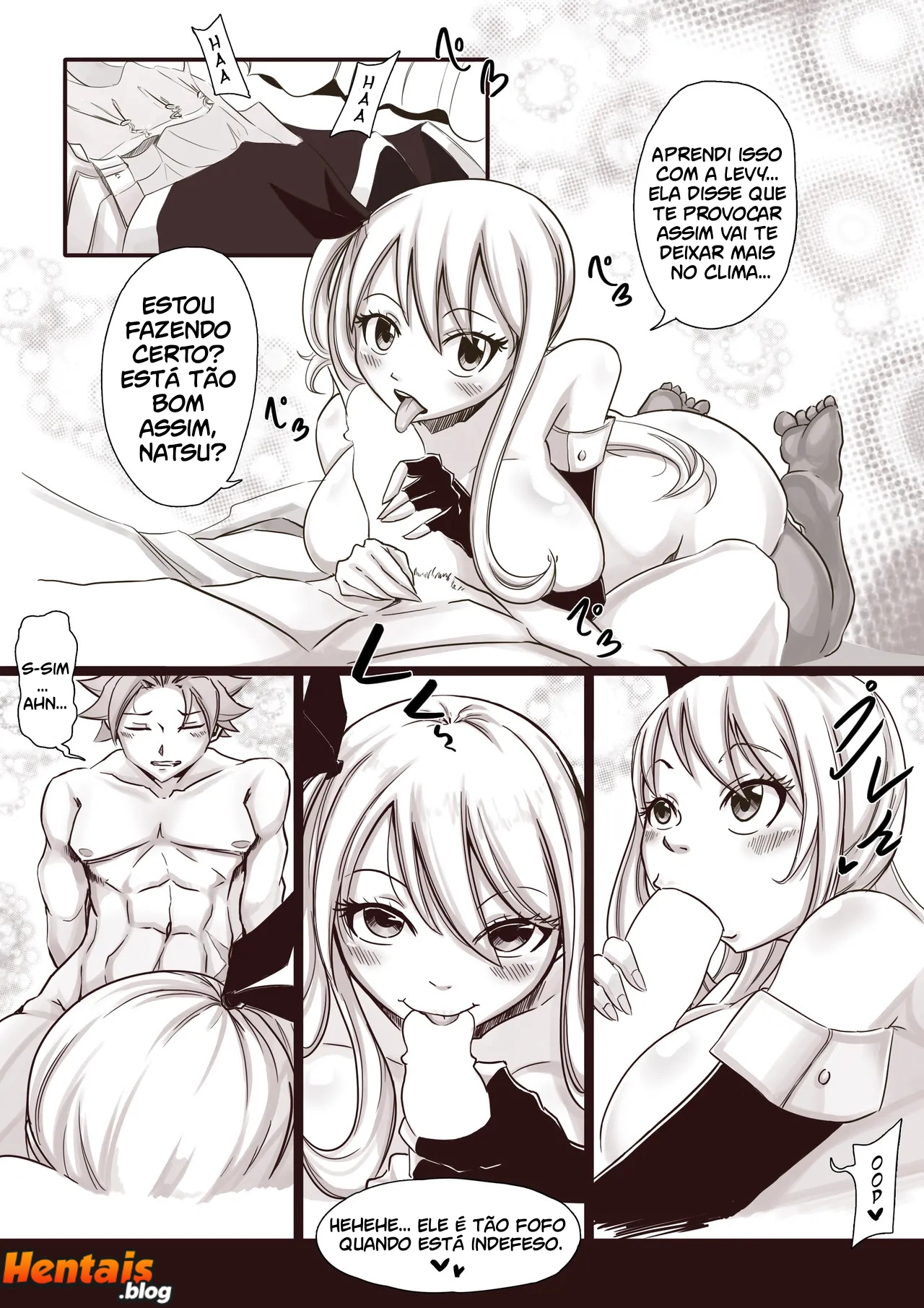 Fairy Tail Hentai: Calor de fada Cap.01 - Página 4