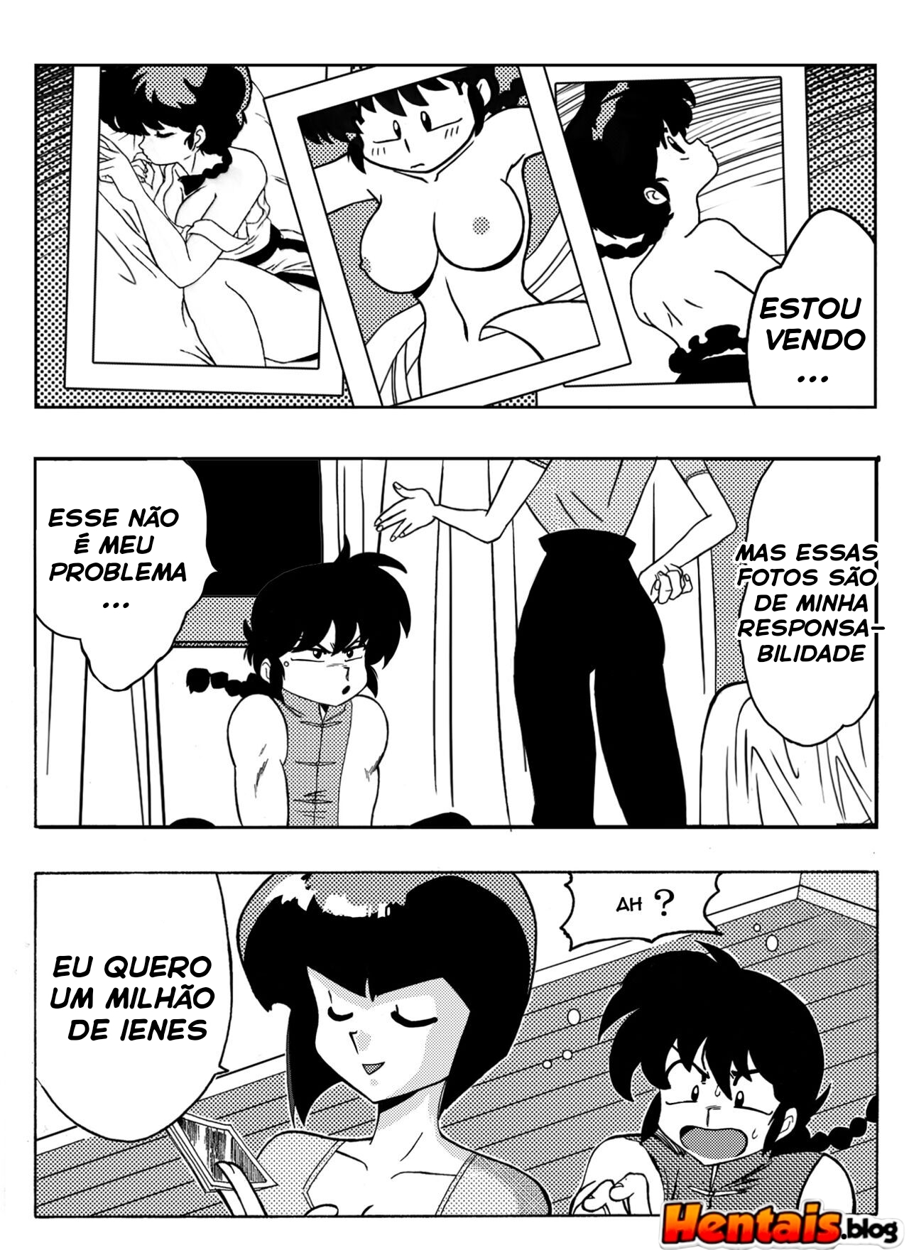 Ranma 1/2 HQ Hentai: Acordo de Nabiki - Página 4