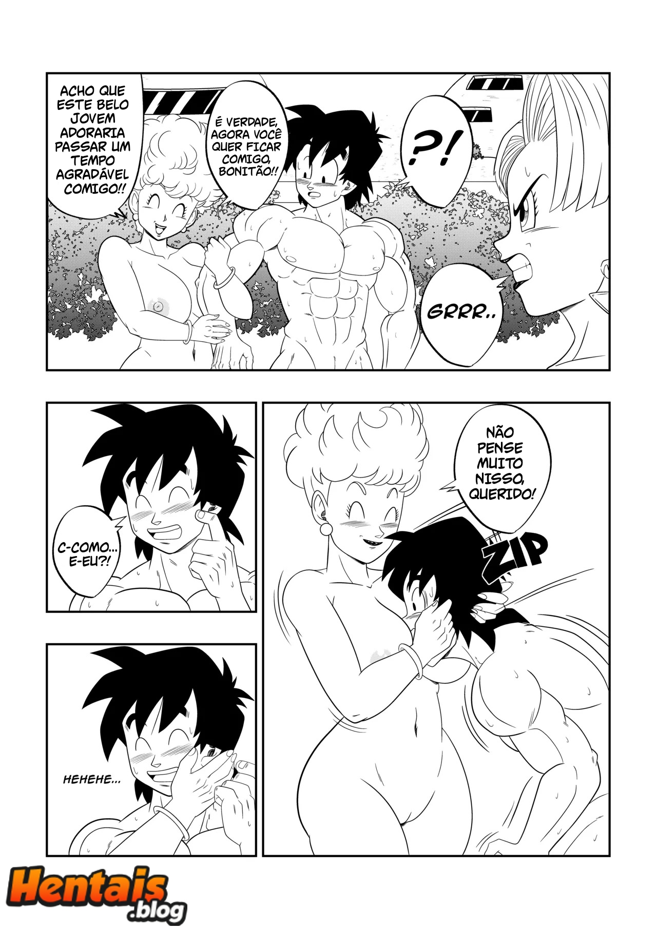 Dragon Ball Hentai: Fogo Oeste Capital Cap.02 - Página 4