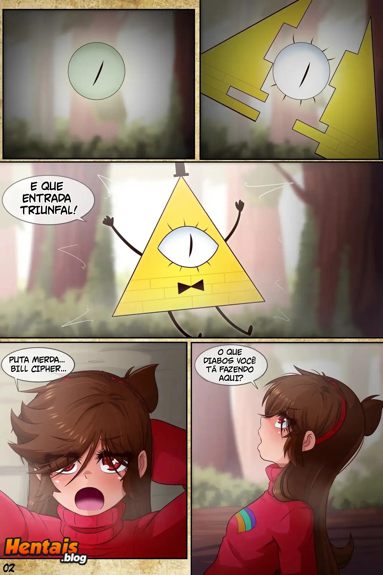 Gravity Falls Hentai: Gravity Fake Cap.03 - Página 4