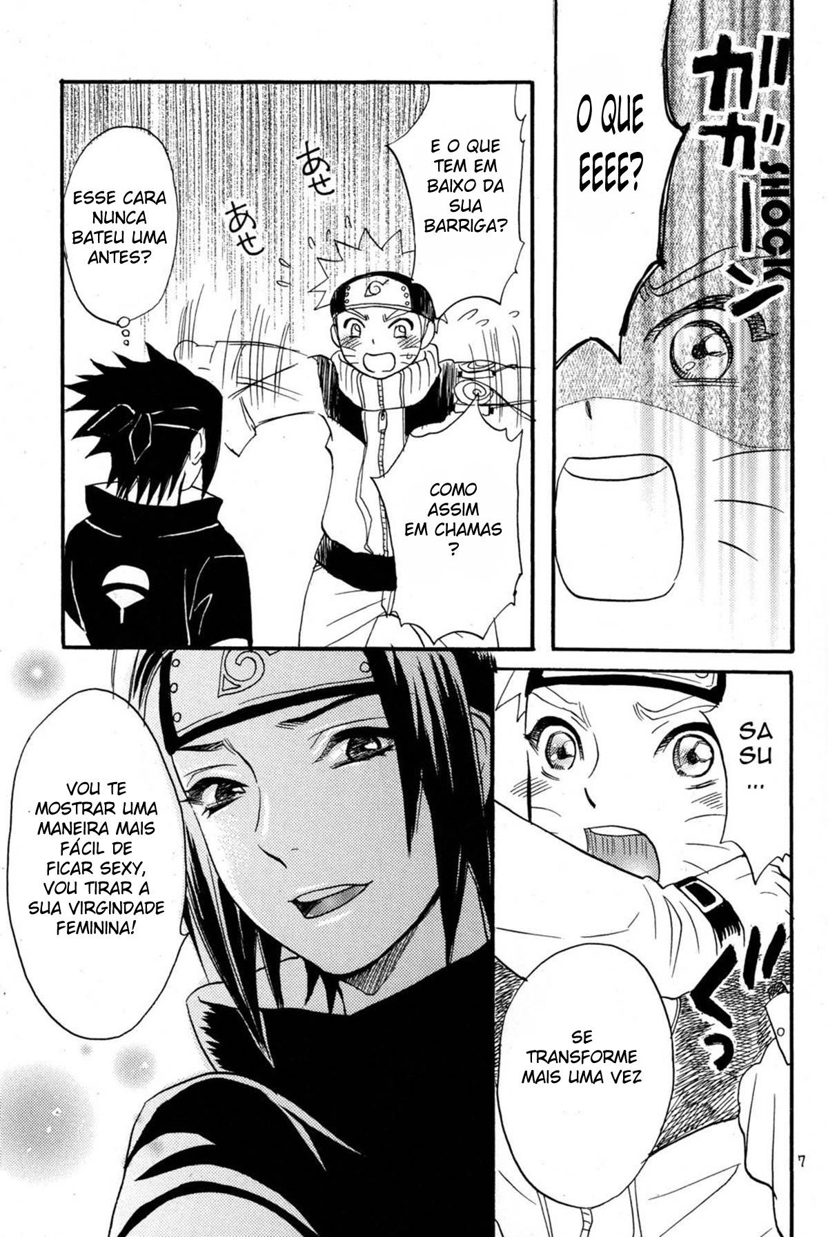O Jutsu erótico do Naruto - Página 4