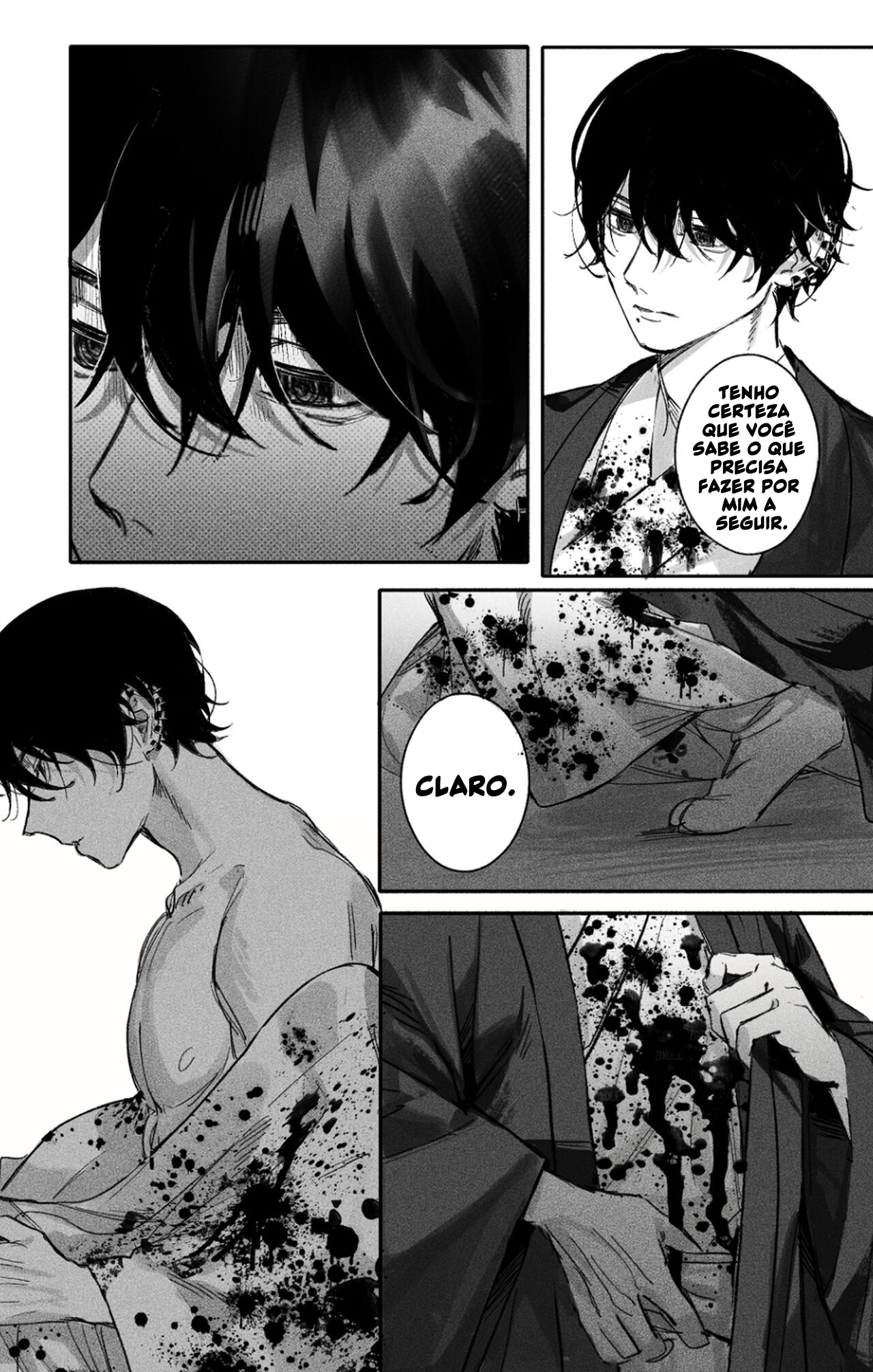 Chainsaw Man Hentai Gay: Hirofumi x Denji - Página 40