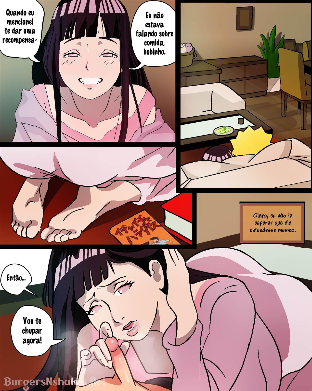 Hinata viciada no pau de Boruto 2 - Página 41